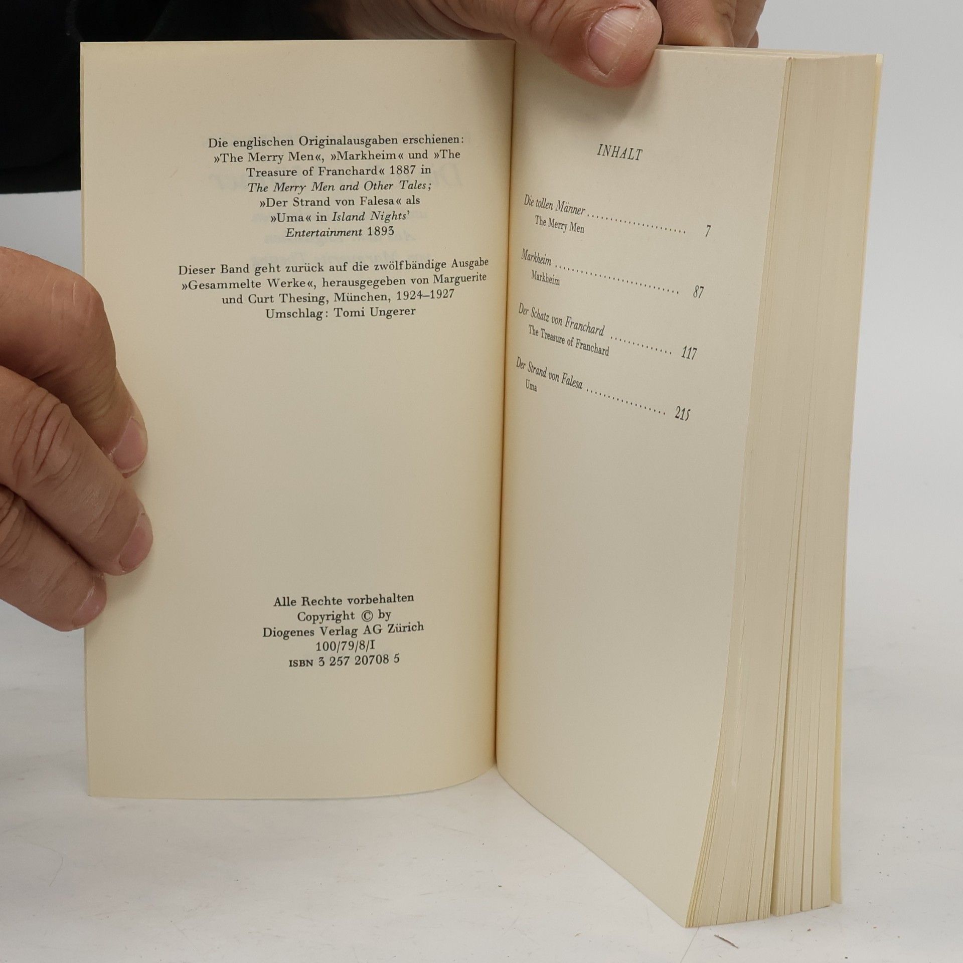 Robert Louis Stevenson Die tollen Männer