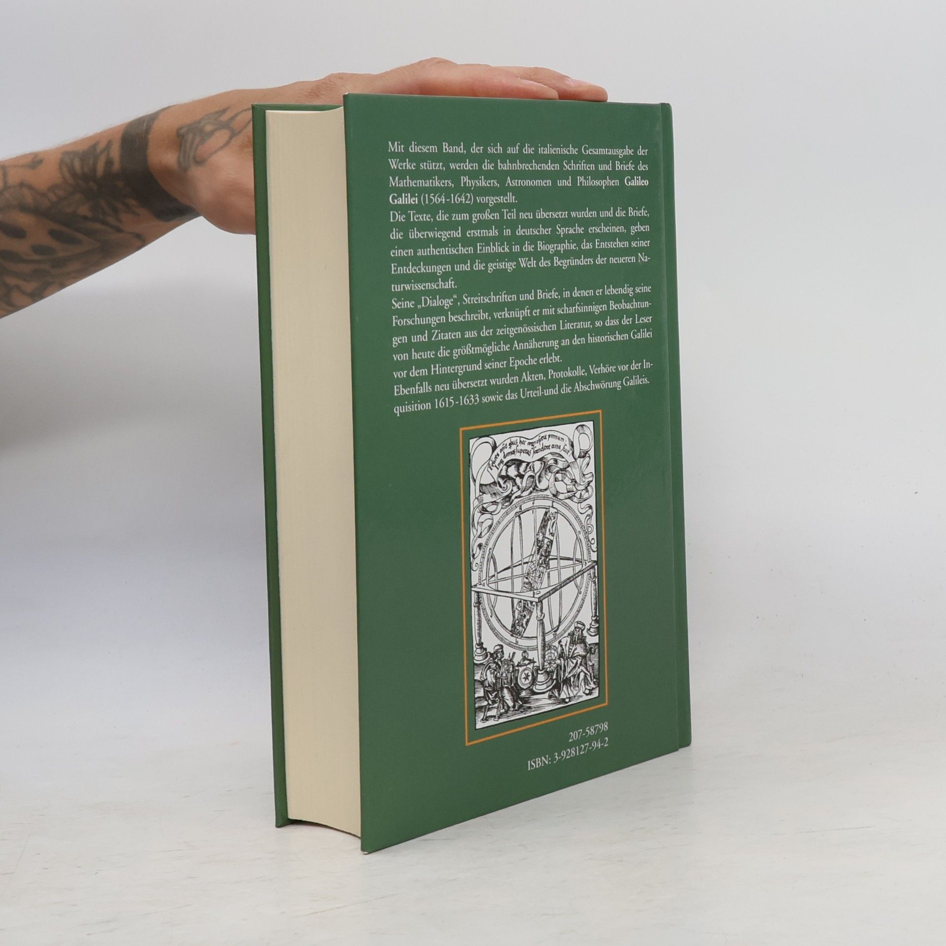 Galileo Galilei Schriften, Briefe, Dokumente