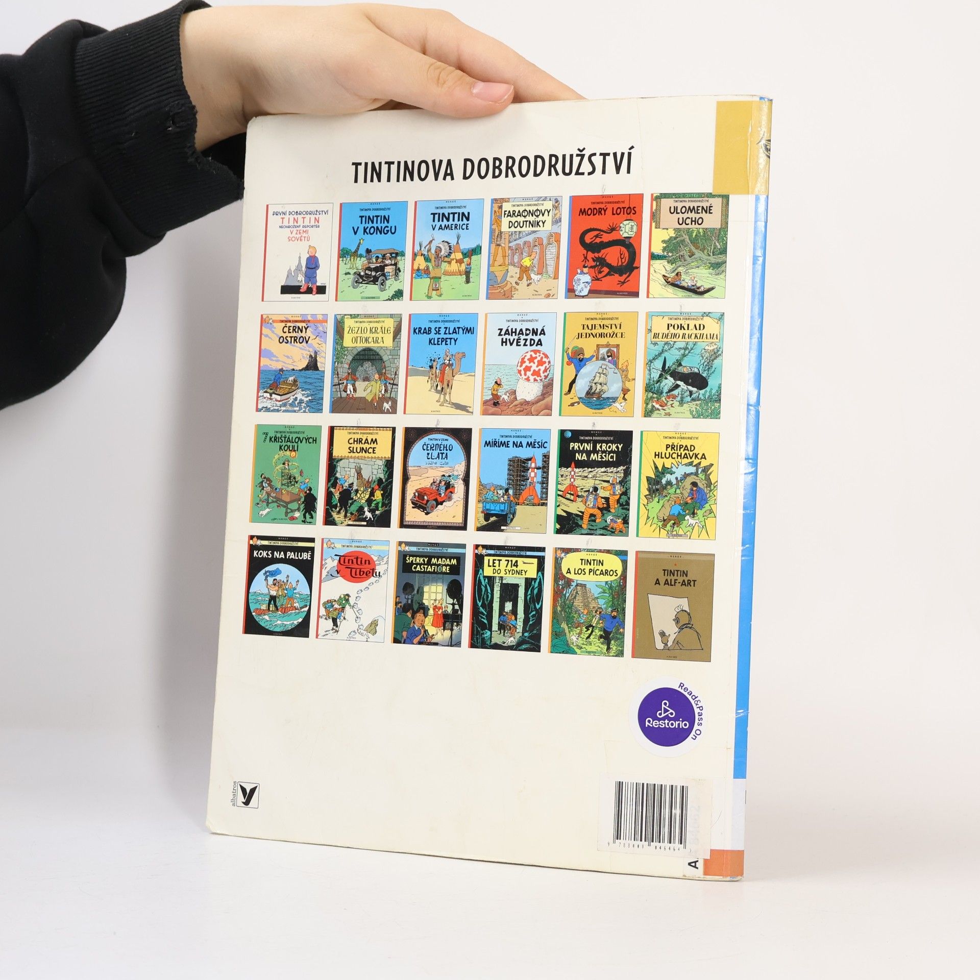 Hergé Tintinova dobrodružství. Faraonovy doutníky