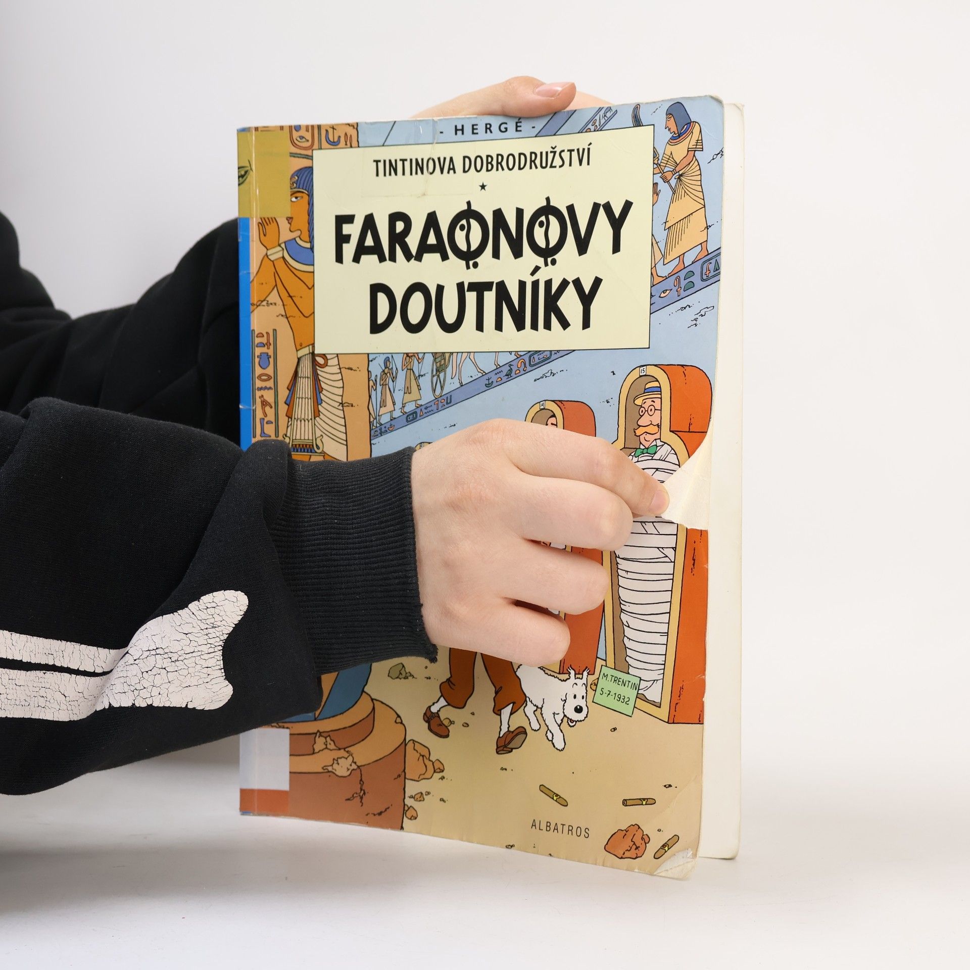 Hergé Tintinova dobrodružství. Faraonovy doutníky