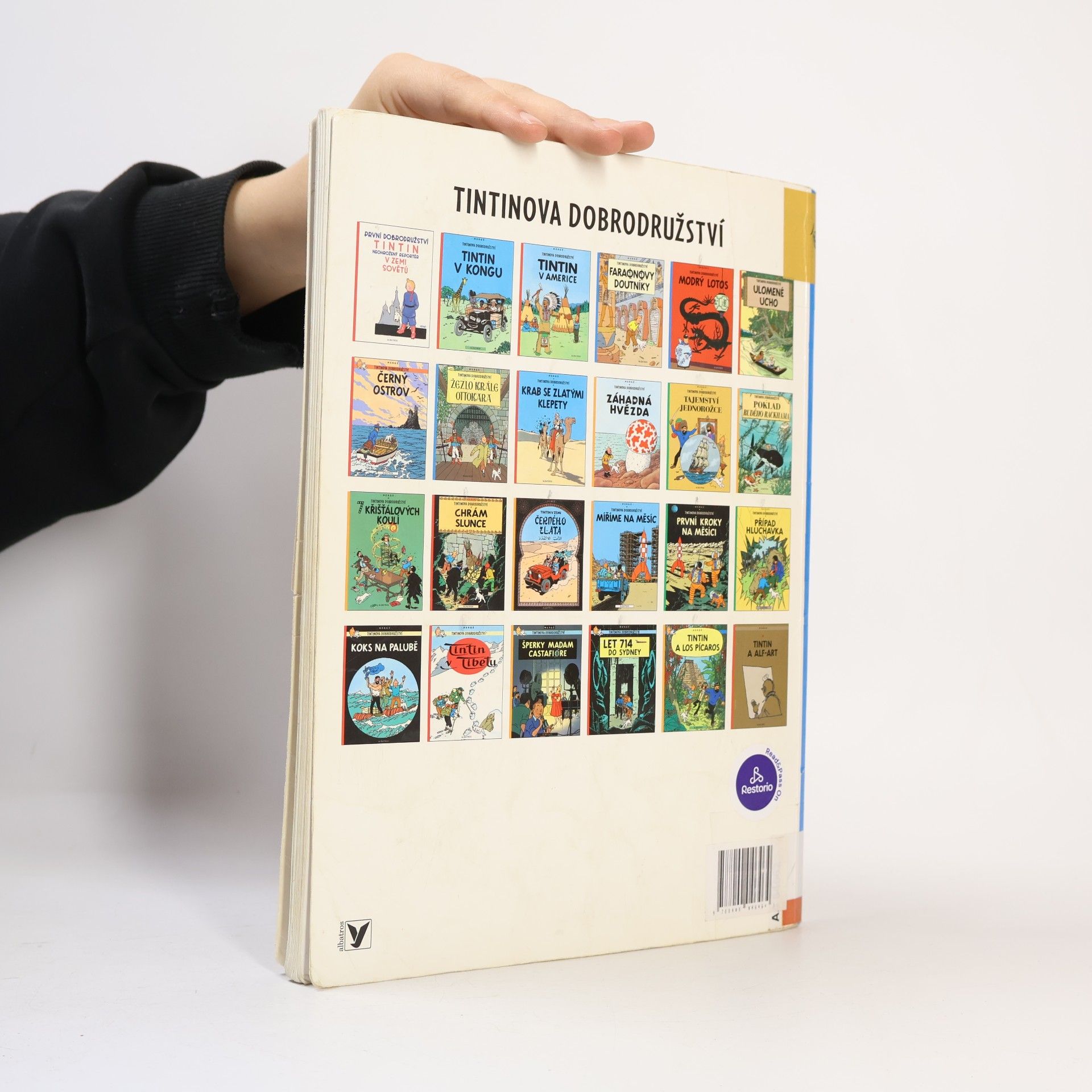 Hergé Tintinova dobrodružství. Faraonovy doutníky