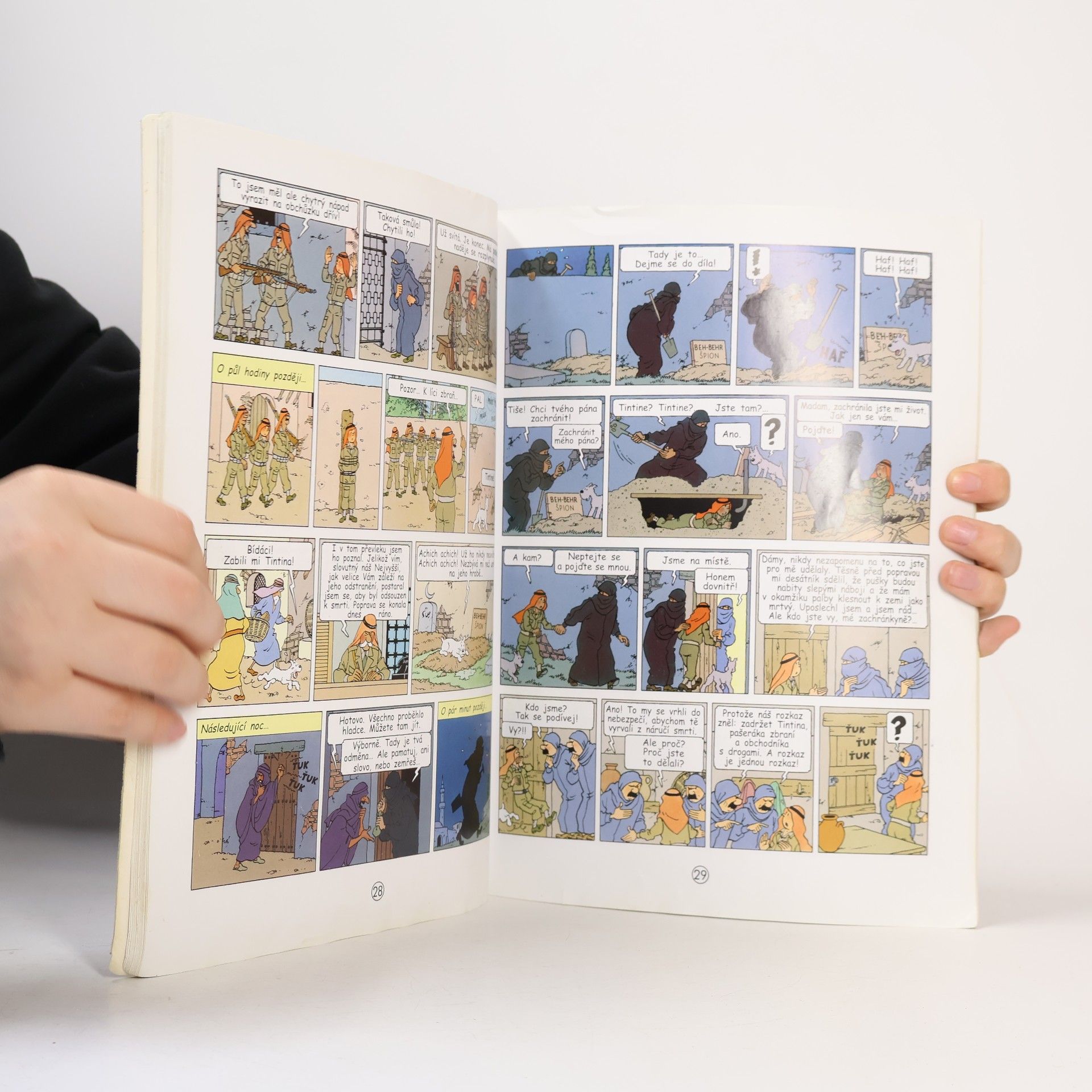 Hergé Tintinova dobrodružství. Faraonovy doutníky