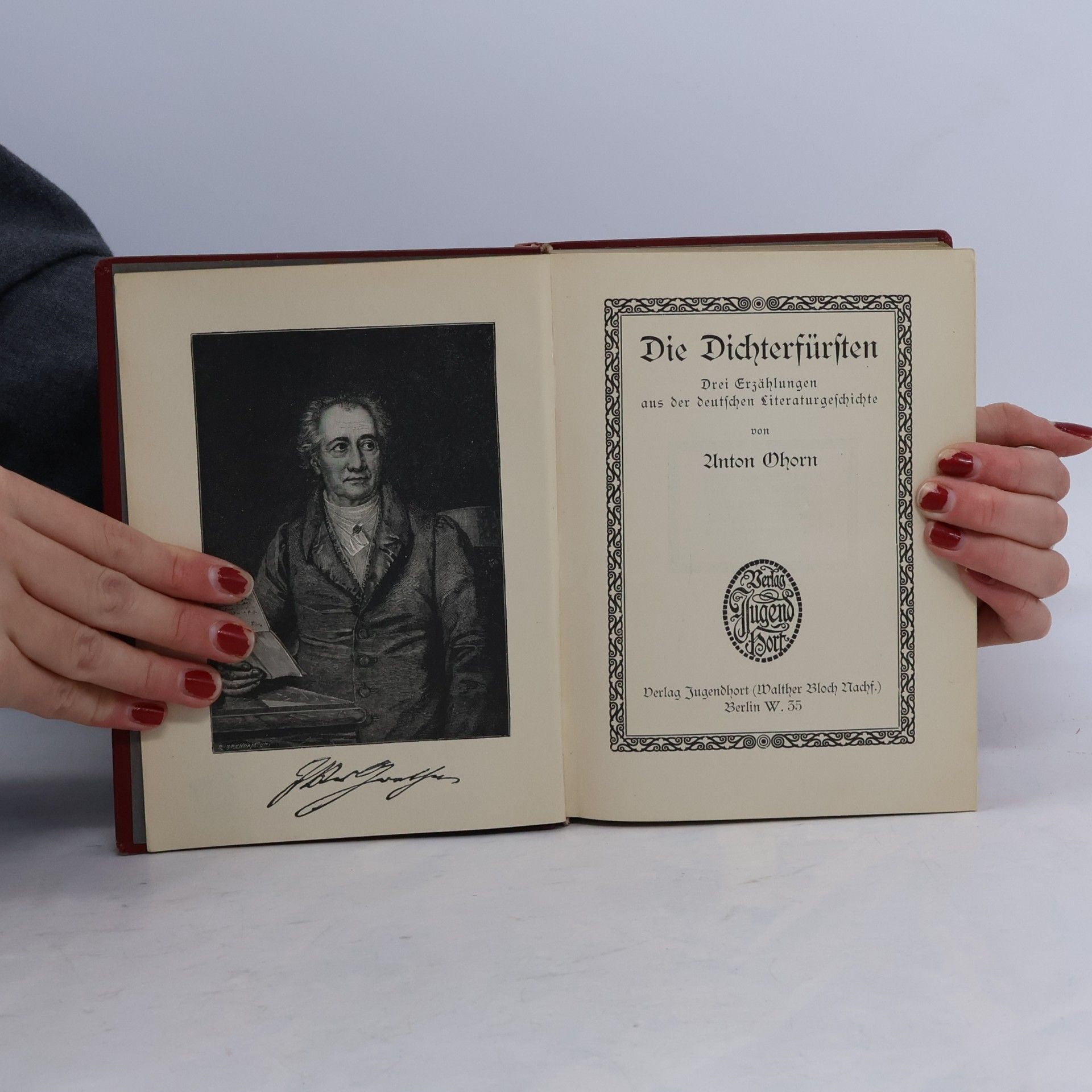 Anton Ohorn Dichterfürsten