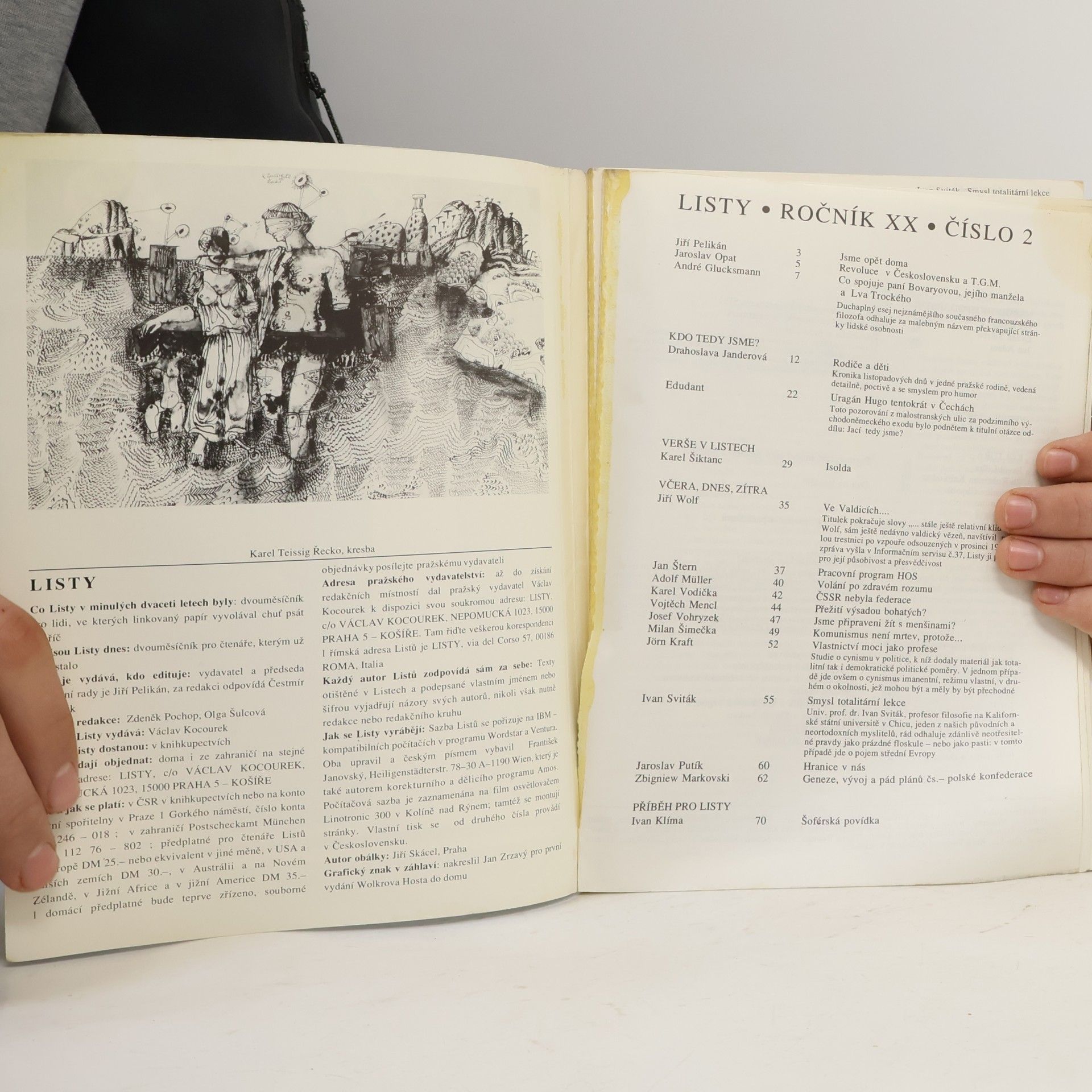 Various authors Listy. Č. 2, duben 1990