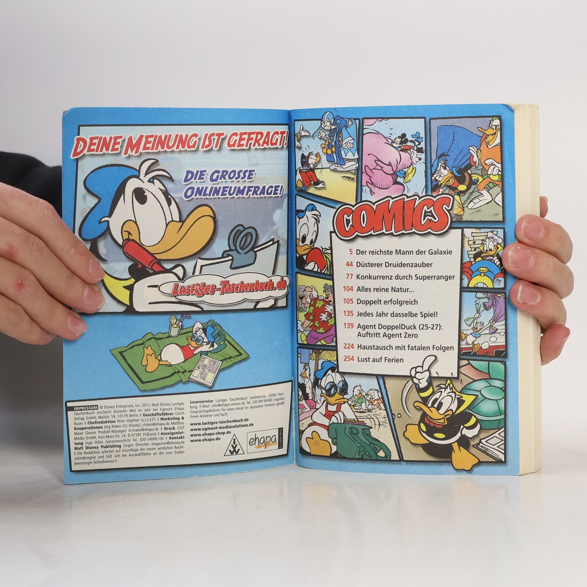 Walt Disney Lustiges Taschenbuch 430. Sommer & Sonne