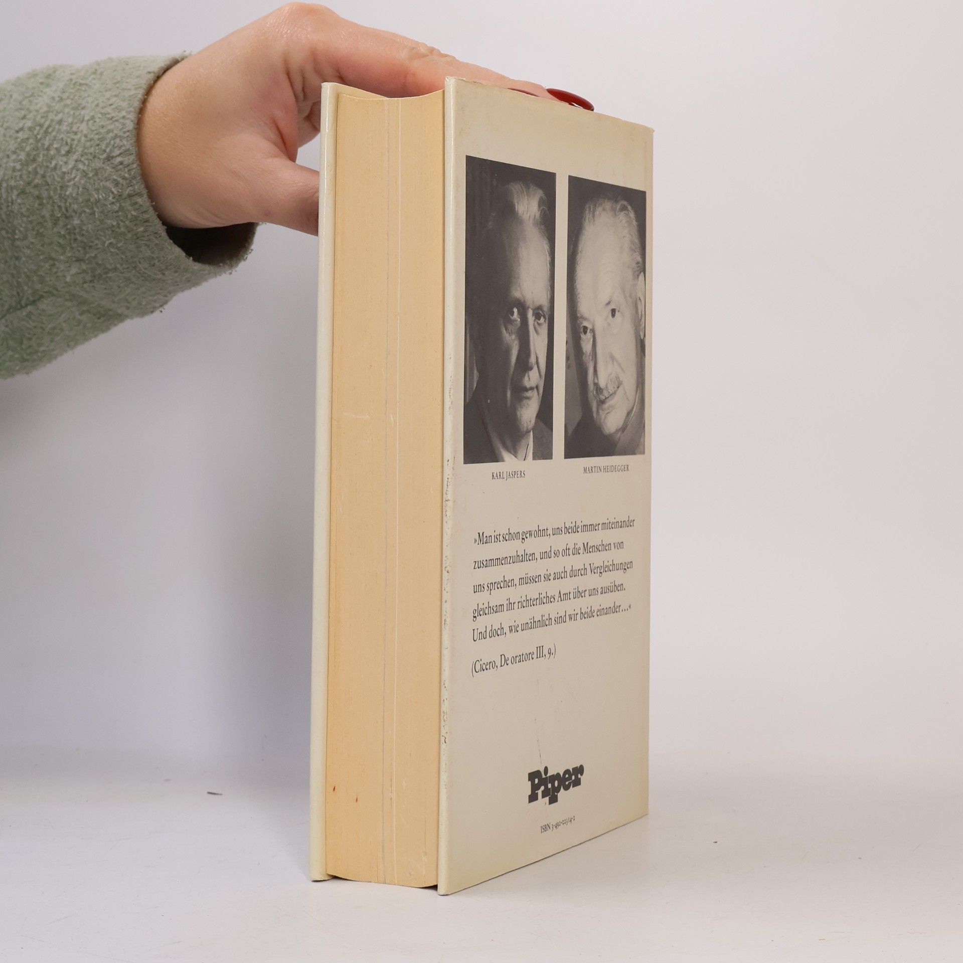 Karl Jaspers Notizen zu Martin Heidegger