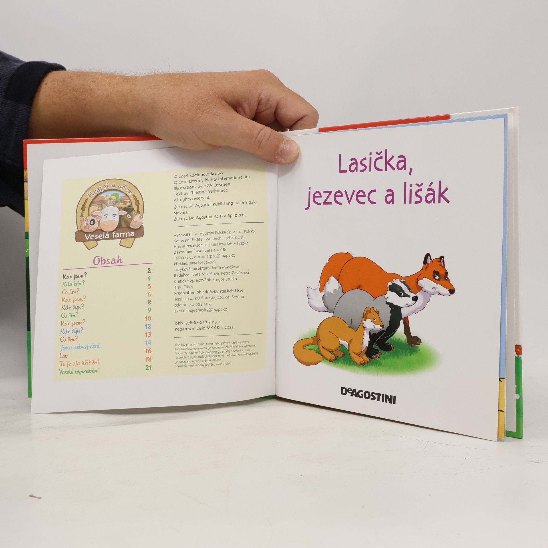 Autorenkollektiv Na polích a lukách 17. Lasička, jezevec a lišák