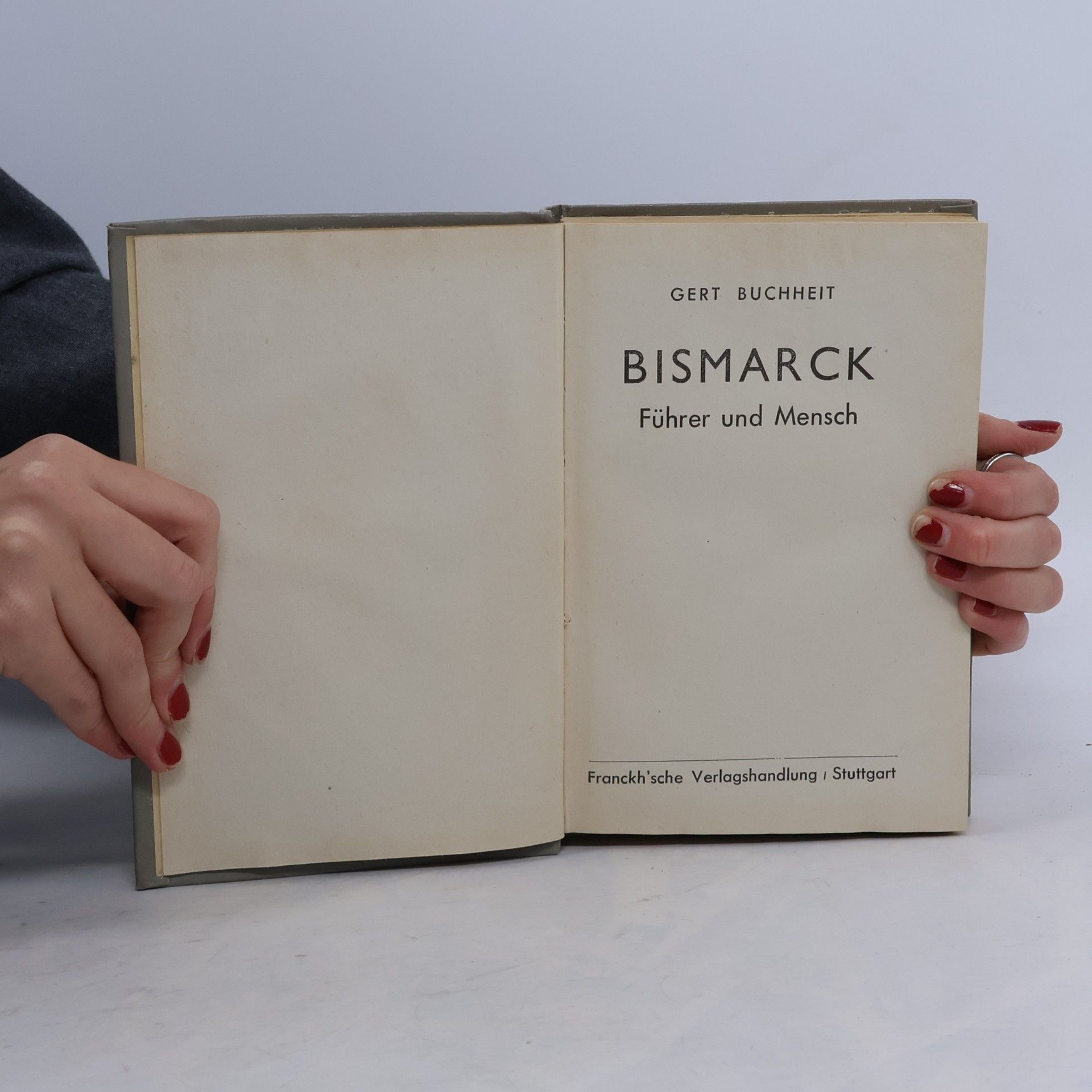 Gert Buchheit Bismarck