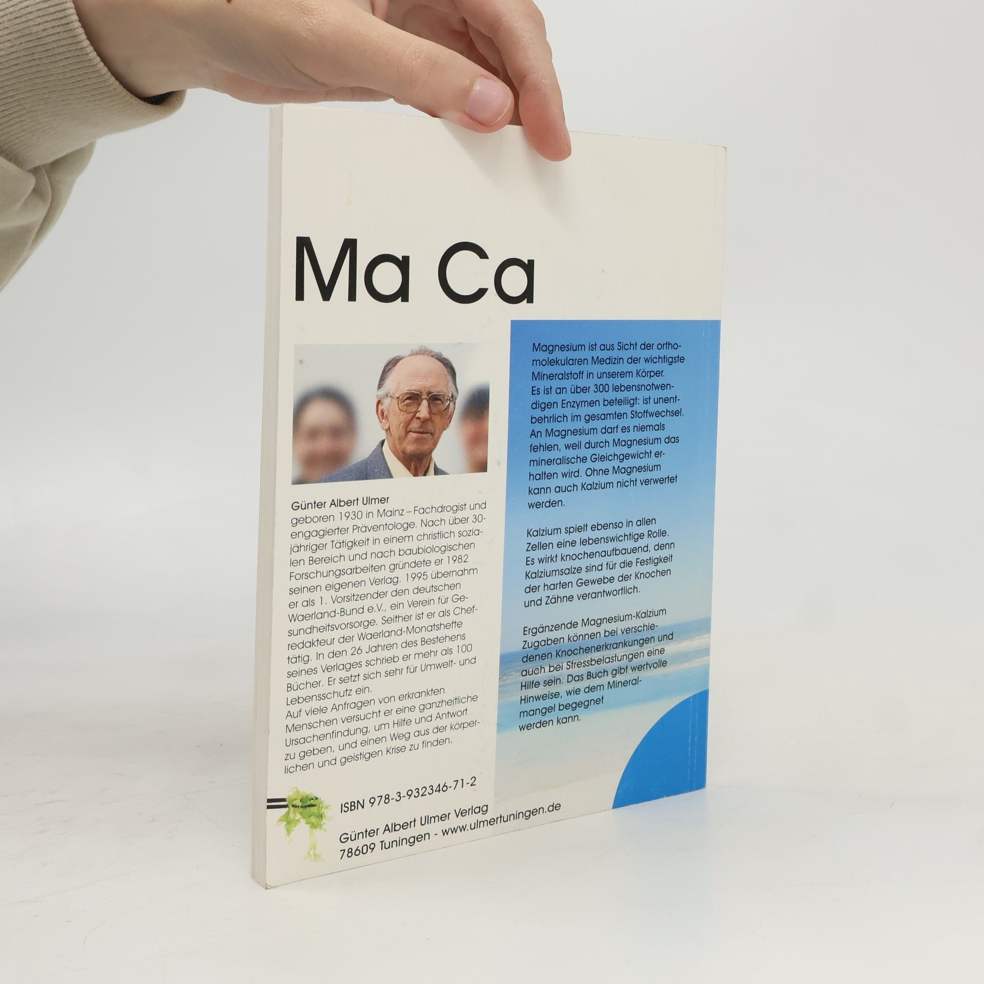 Günter A. Ulmer Biogenes Magnesium und Kalzium