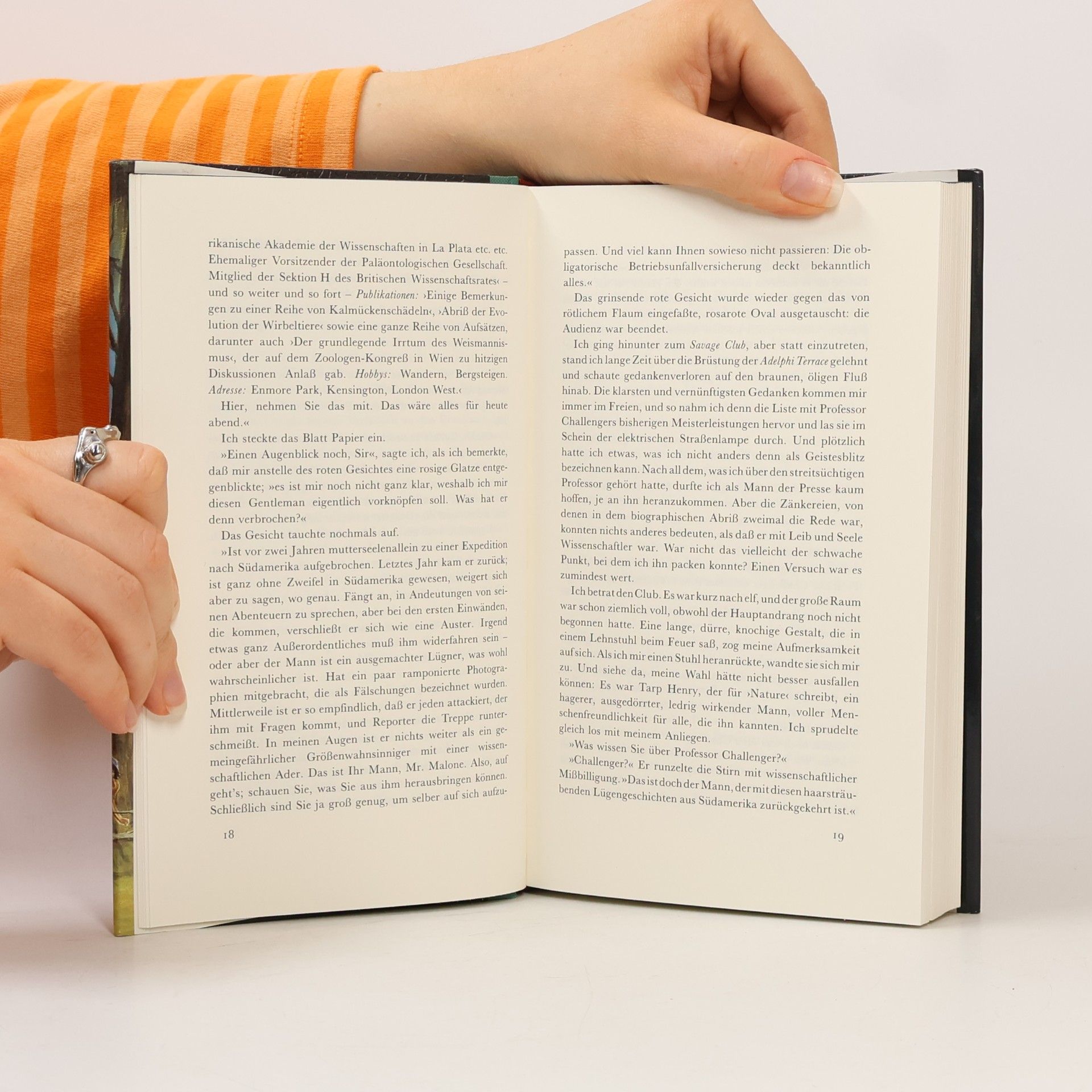 Sir Arthur Conan Doyle Die vergessene Welt