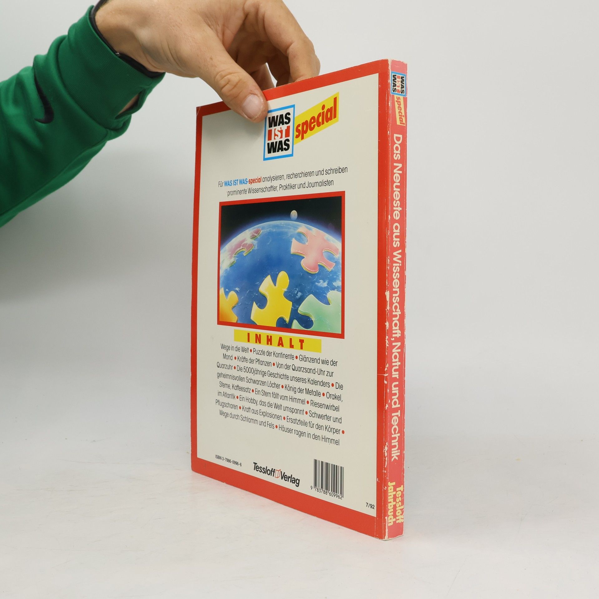 Kolektiv autorů Was ist Was special 4. Das Neueste aus Wissenschaft, Natur und Technik.