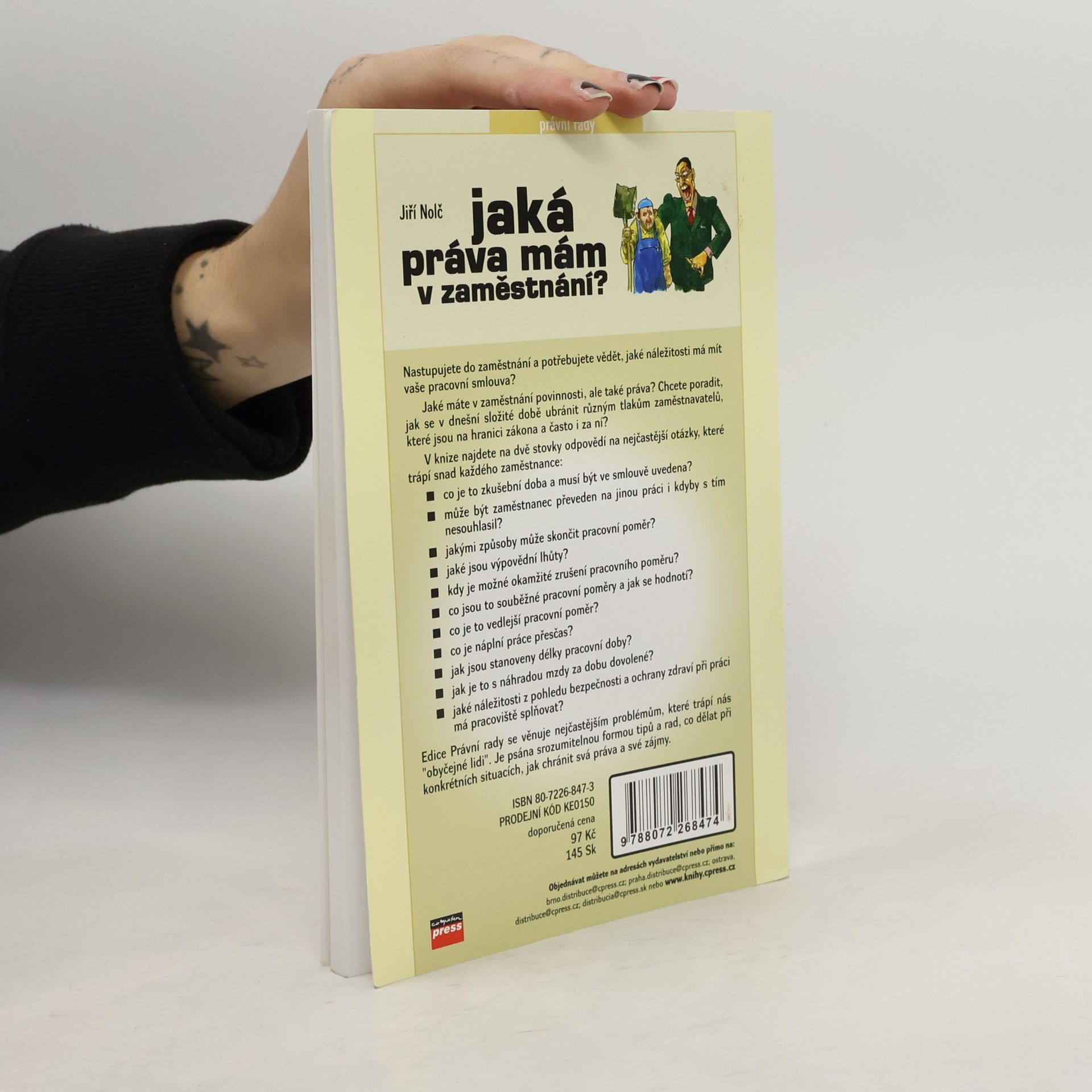Jiří Nolč Jaká práva mám v zaměstnání?