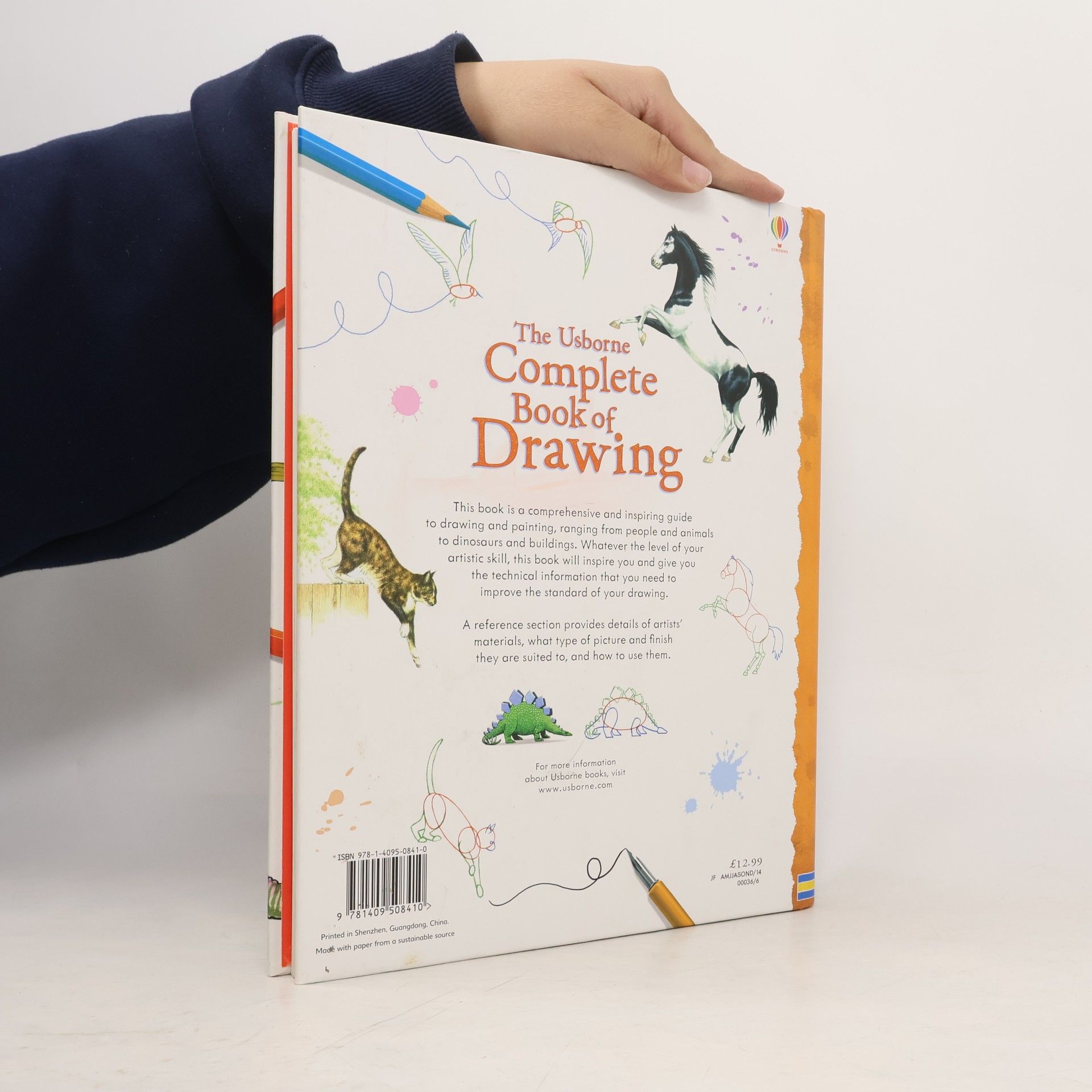 Nigel Reece The Usborne Complete Book of Drawing