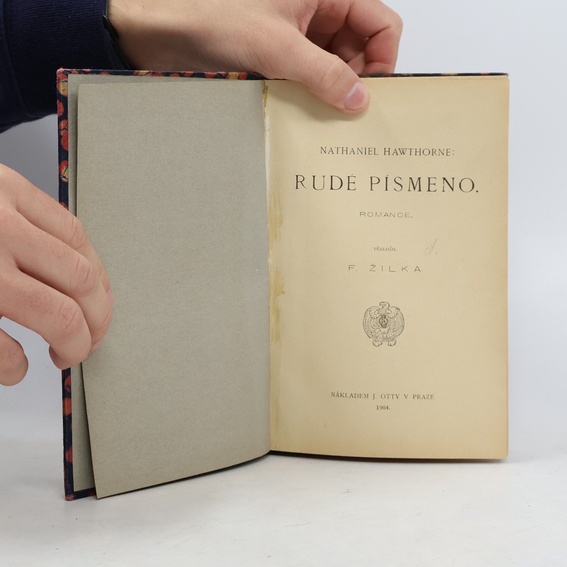Nathaniel Hawthorne Rudé písmeno : romance