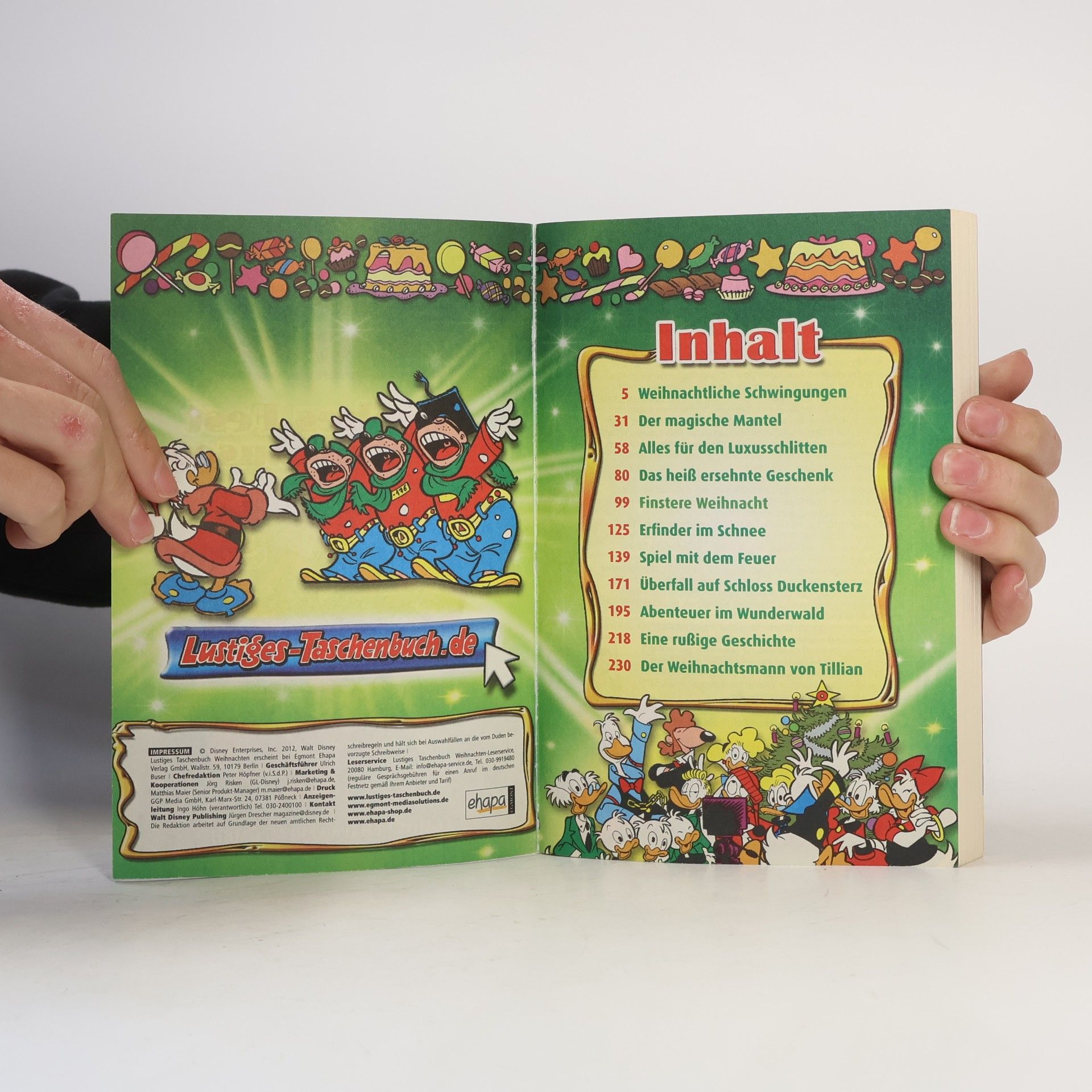 Walt Disney Lustiges Taschenbuch 18. Weihnachtsgeschichten