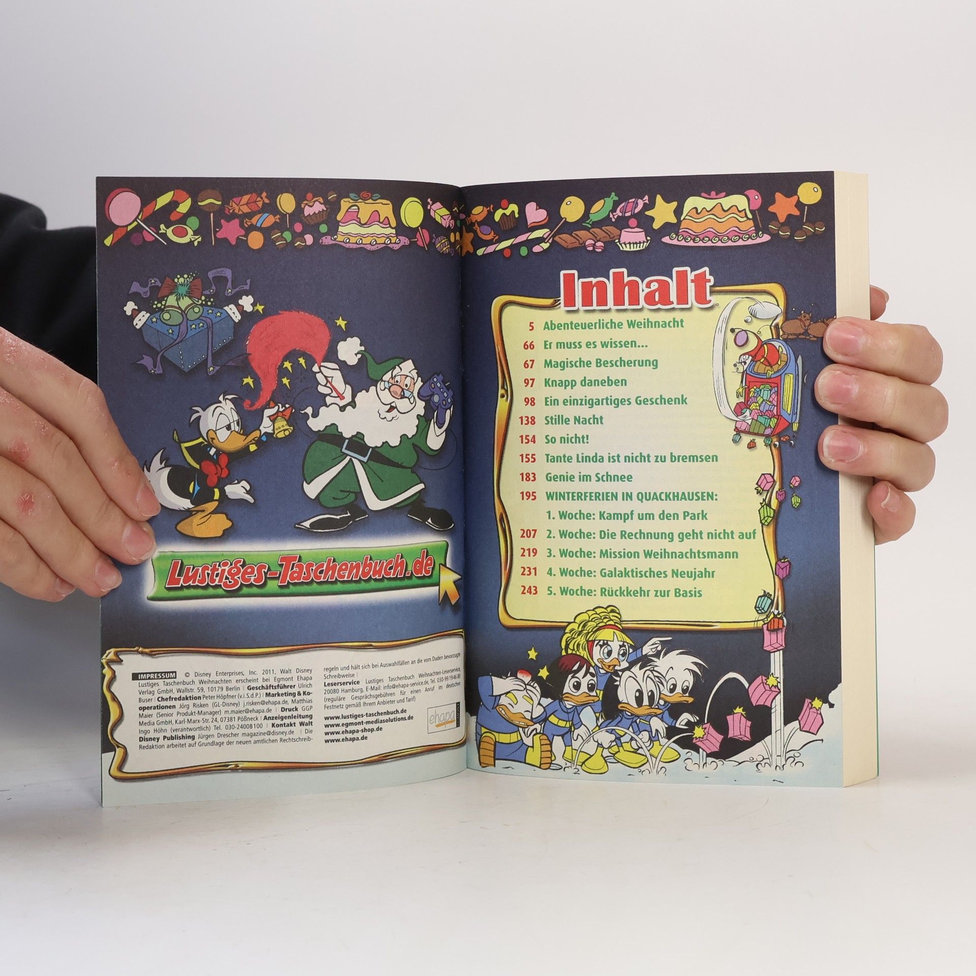 Walt Disney Weihnachten. Lustiges Taschenbuch 17