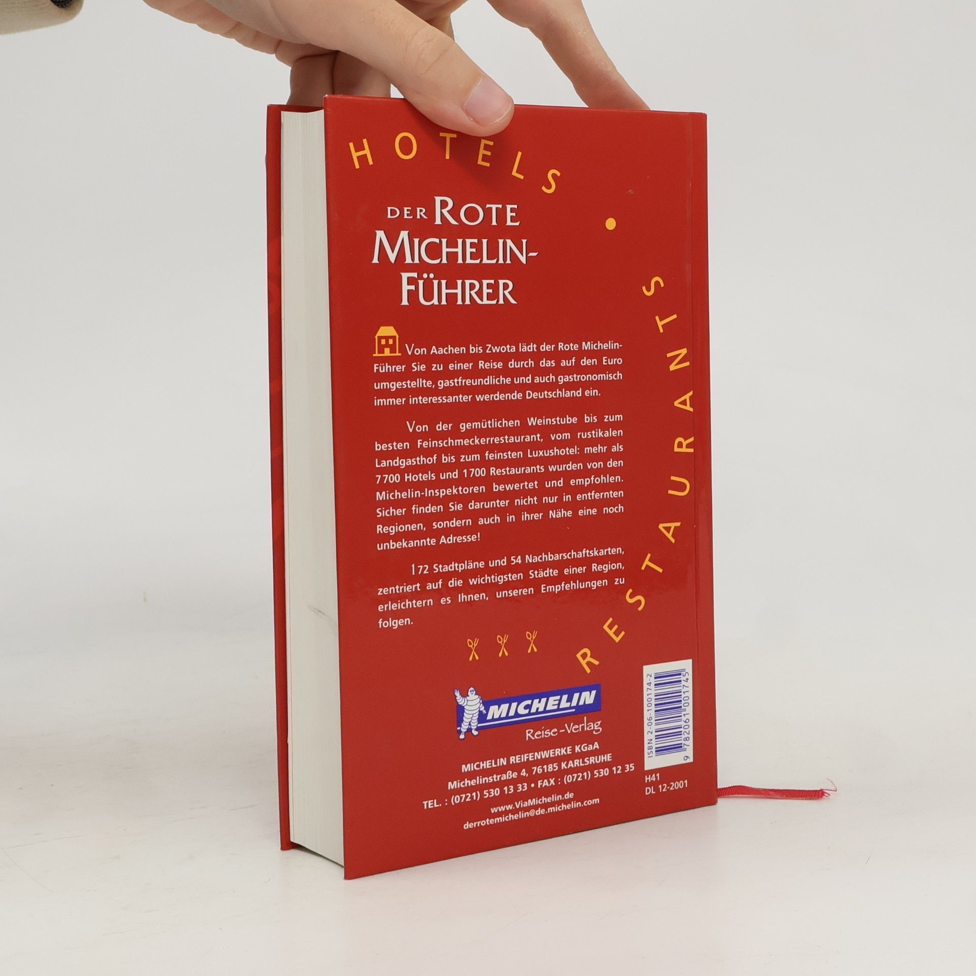 Michelin Reise-Verlag Michelin Rote Führer; Michelin The Red Guide; Michelin Le Guide Rouge : Deutschland 2004