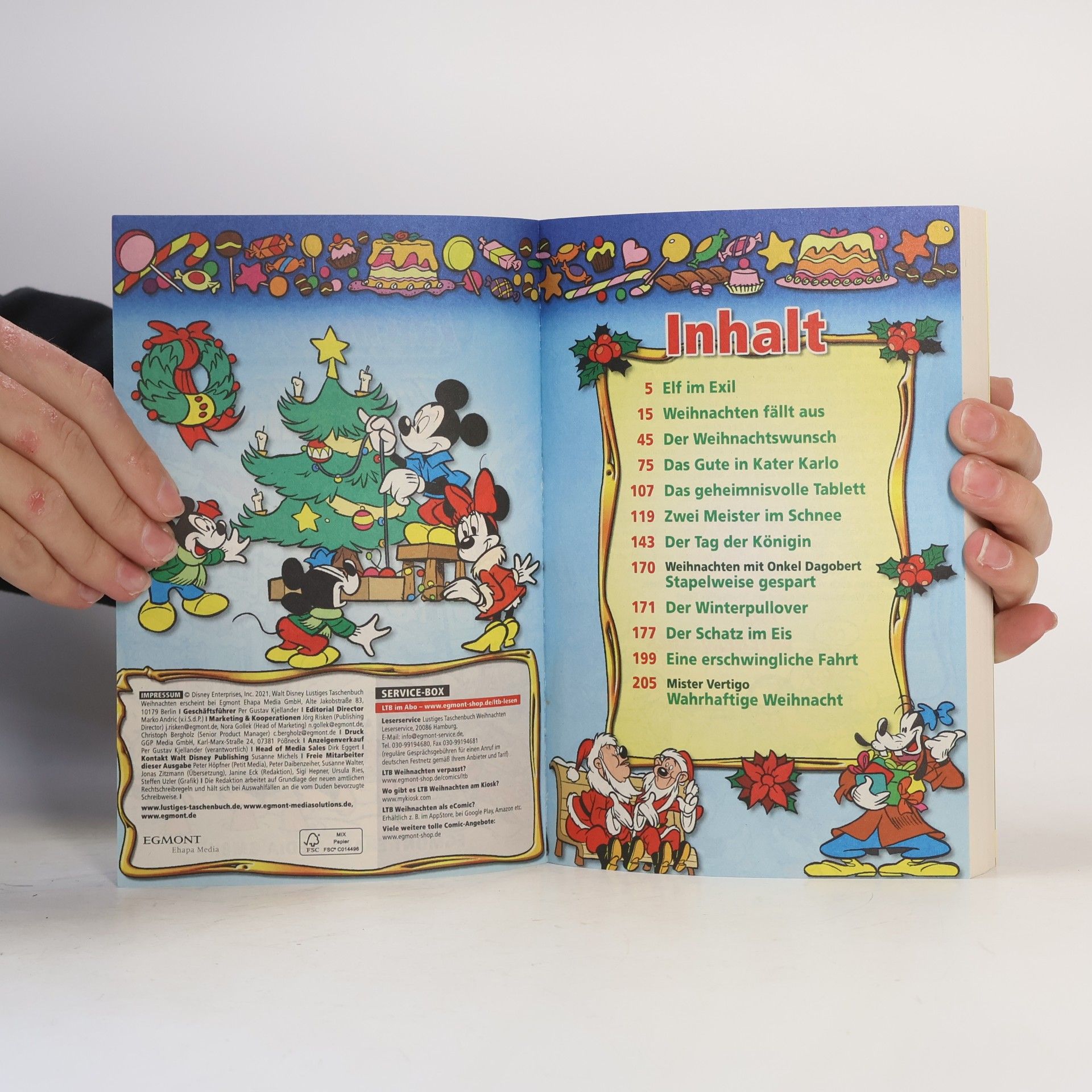 Kolektiv autorů Lustiges Taschenbuch Weihnachten 27. Frohes Fest in Entenhausen