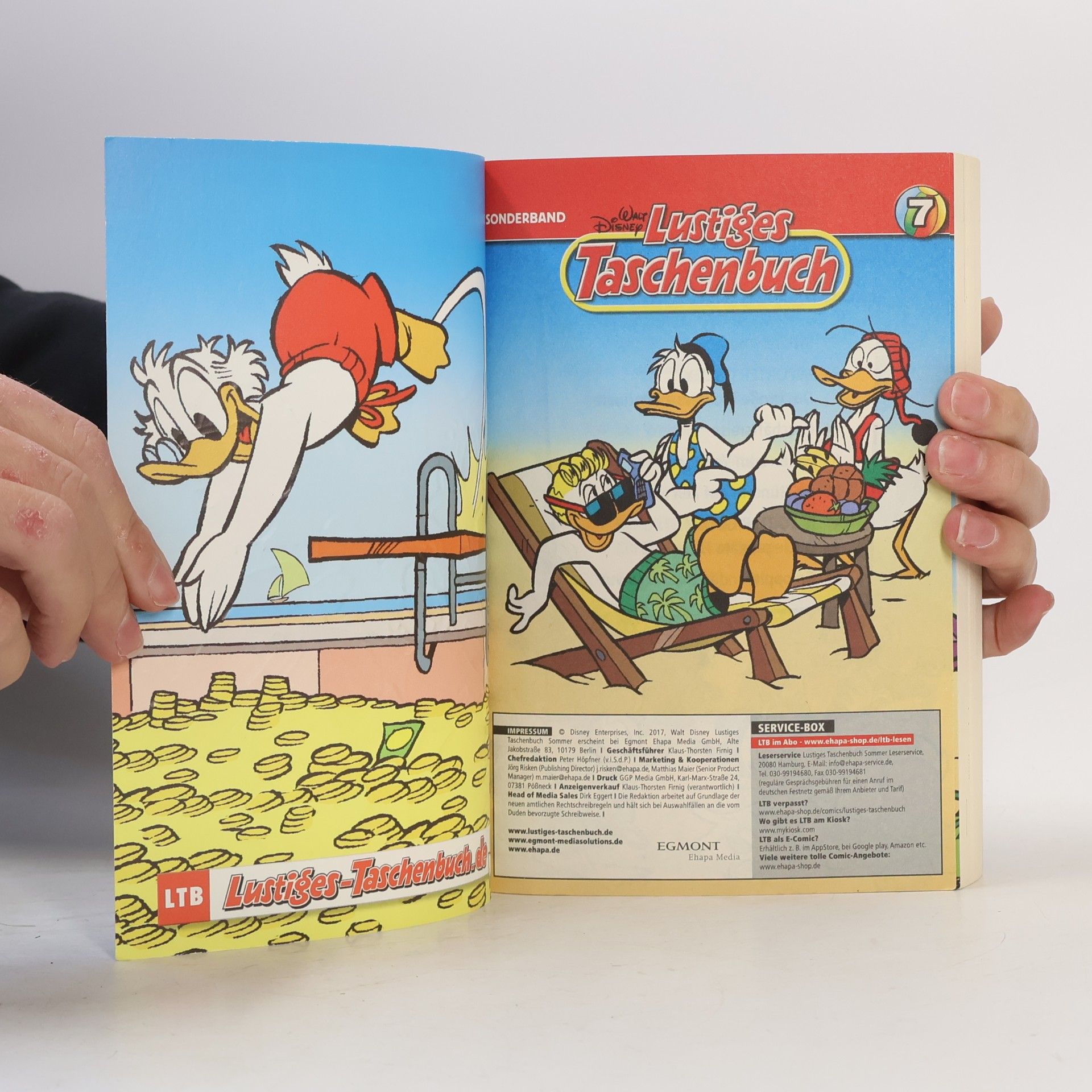 Walt Disney Lustiges Taschenbuch Sommer 7. Sonderband
