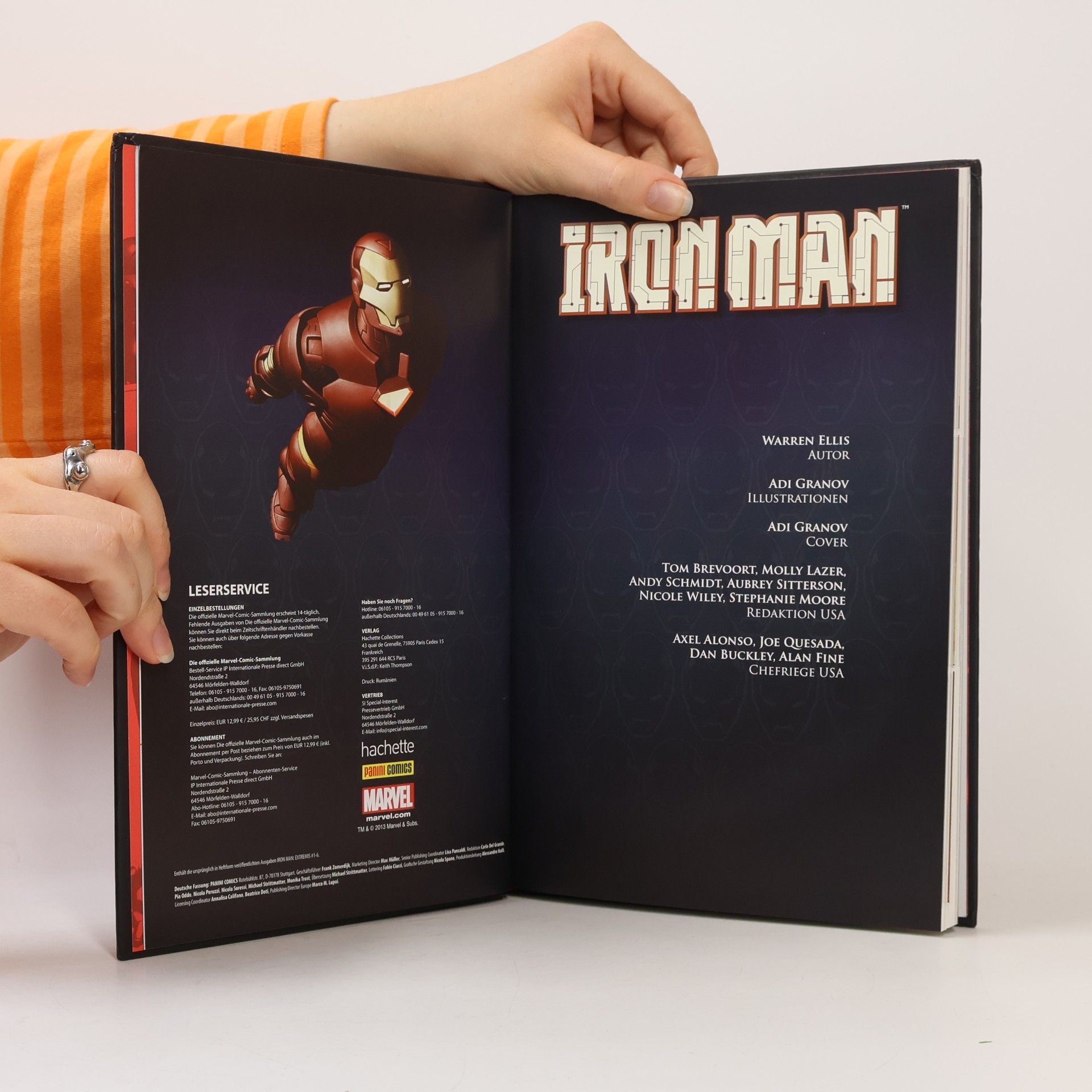 Warren Ellis Iron Man. Extremis