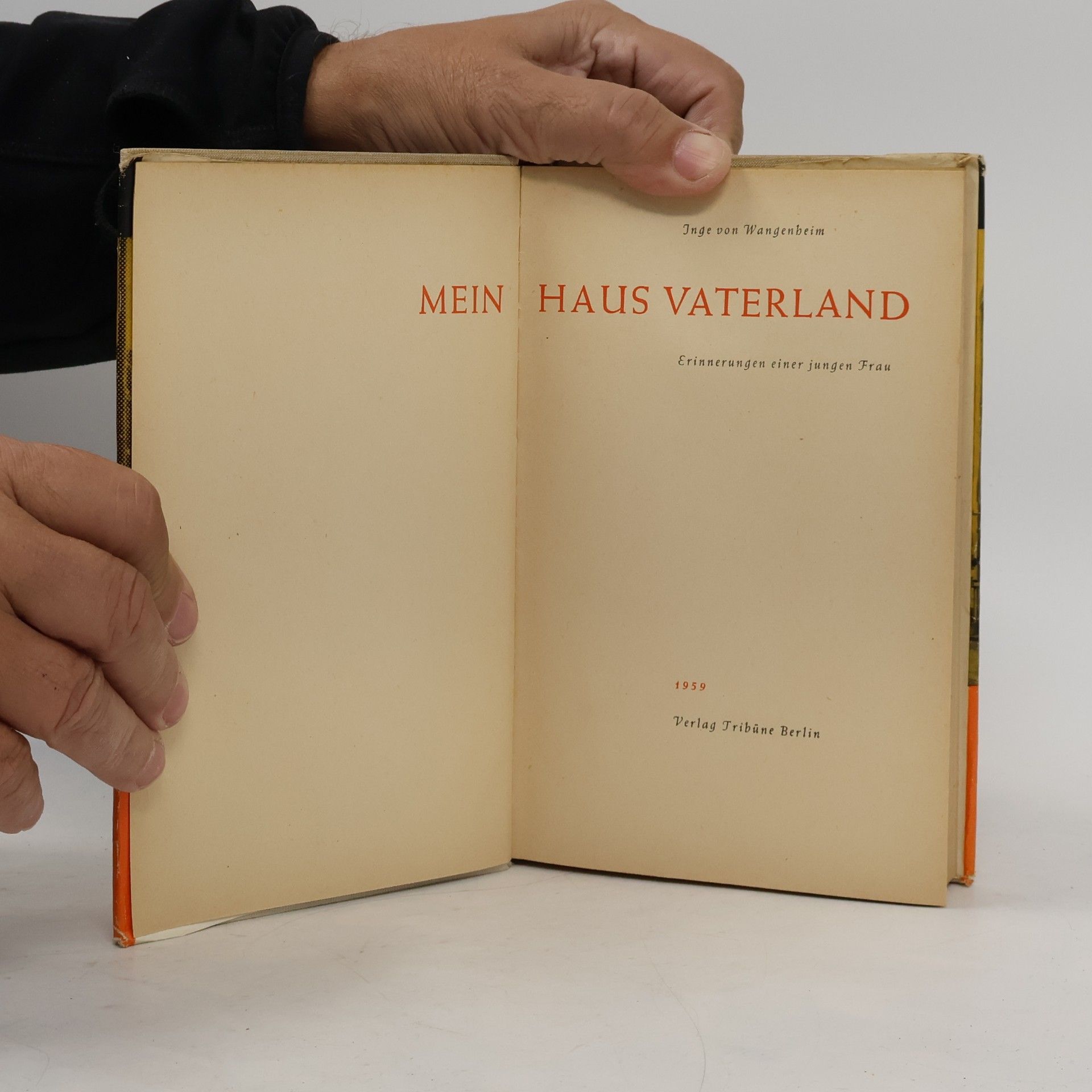 Inge von Wangenheim Mein Haus Vaterland