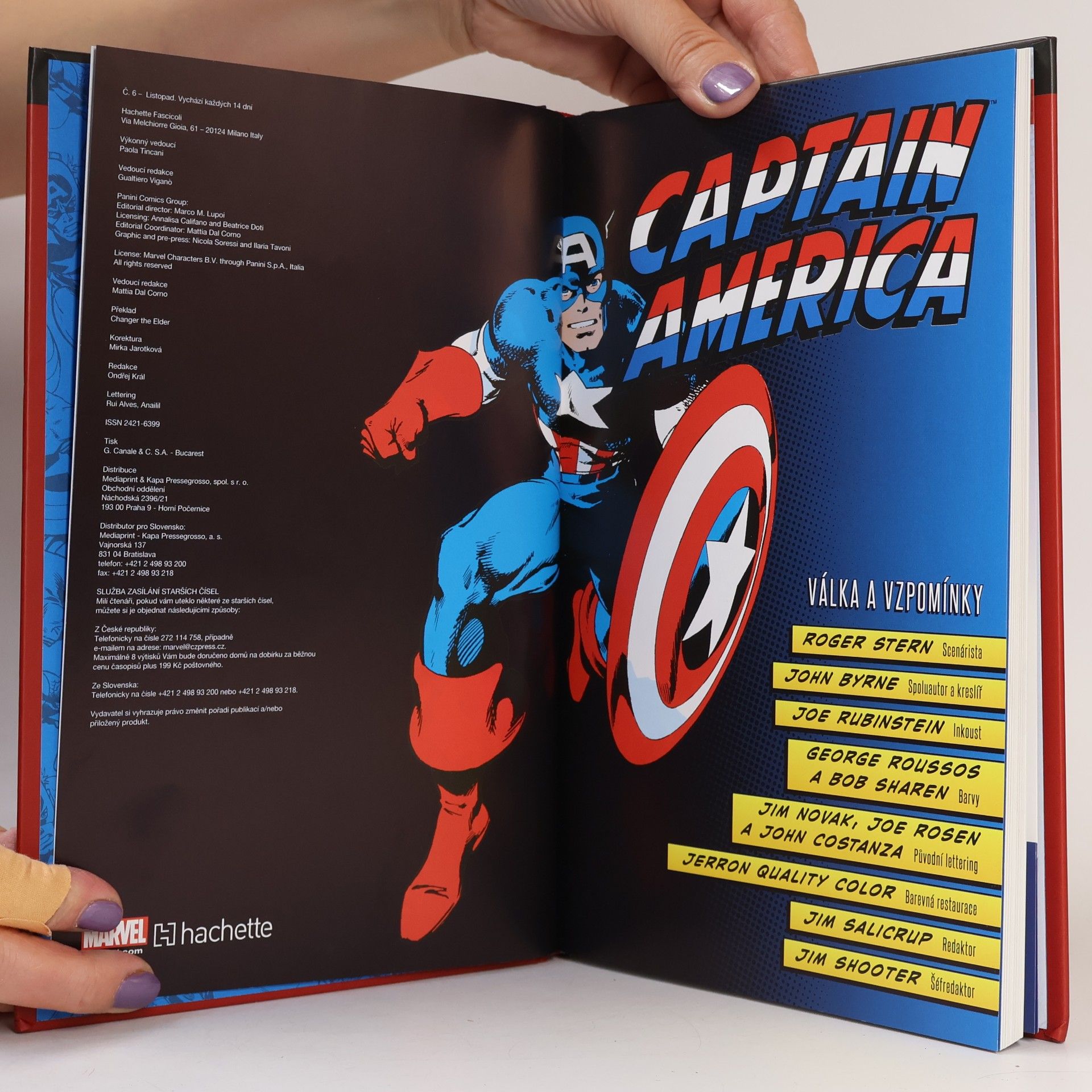 John Byrne Nejmocnější hrdinové Marvelu 6. Captain America