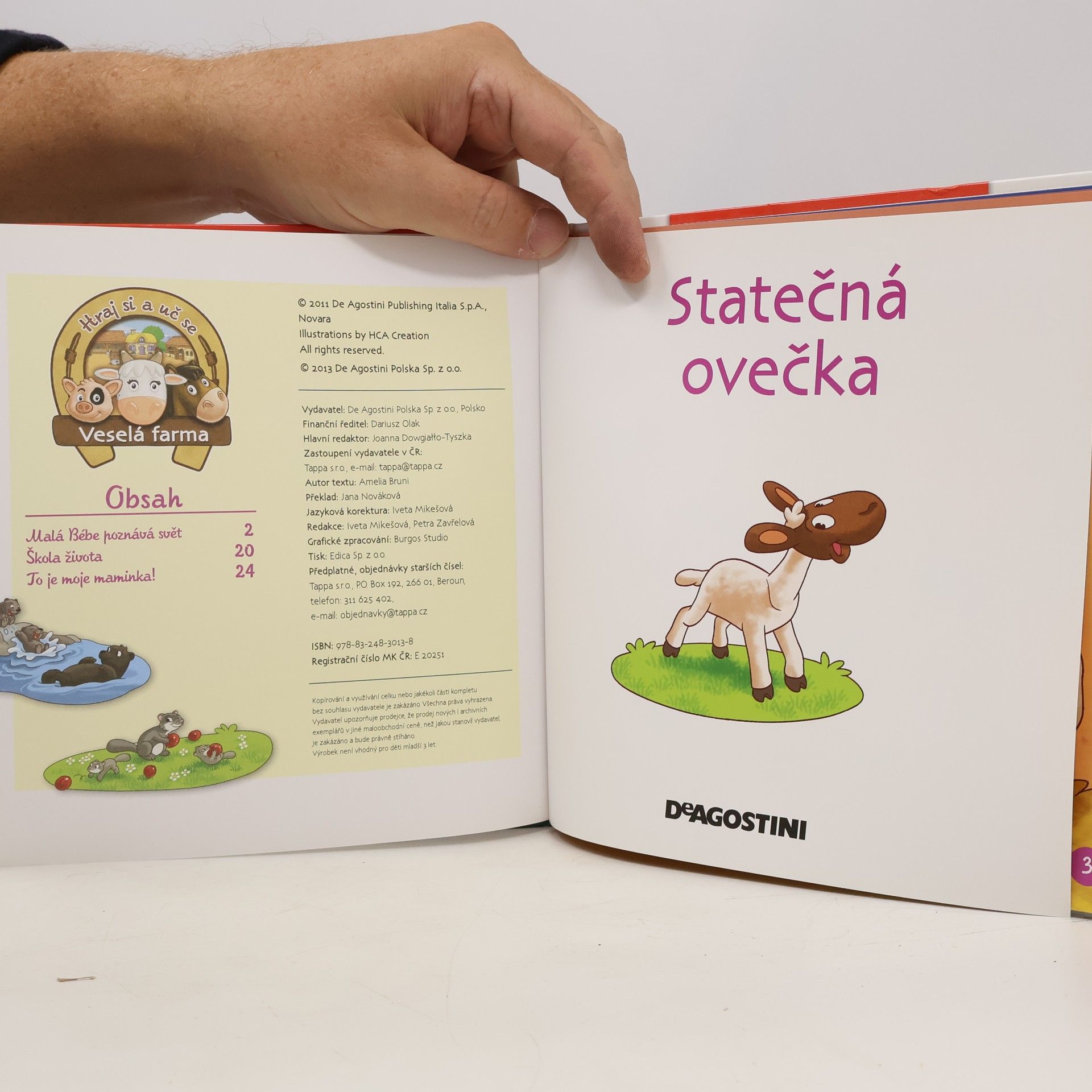 Amelia Bruni Na polích a lukách 27. Statečná ovečka
