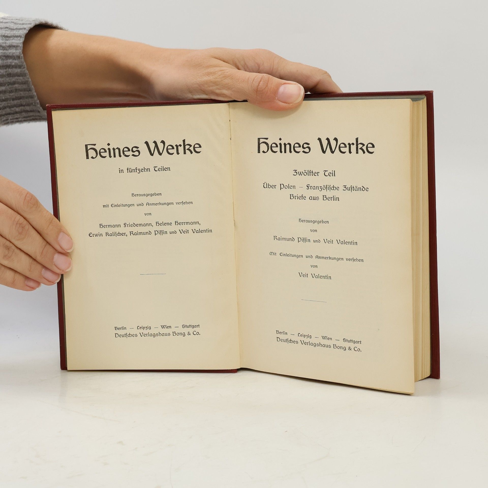 Heinrich Heine Heines Werke 12