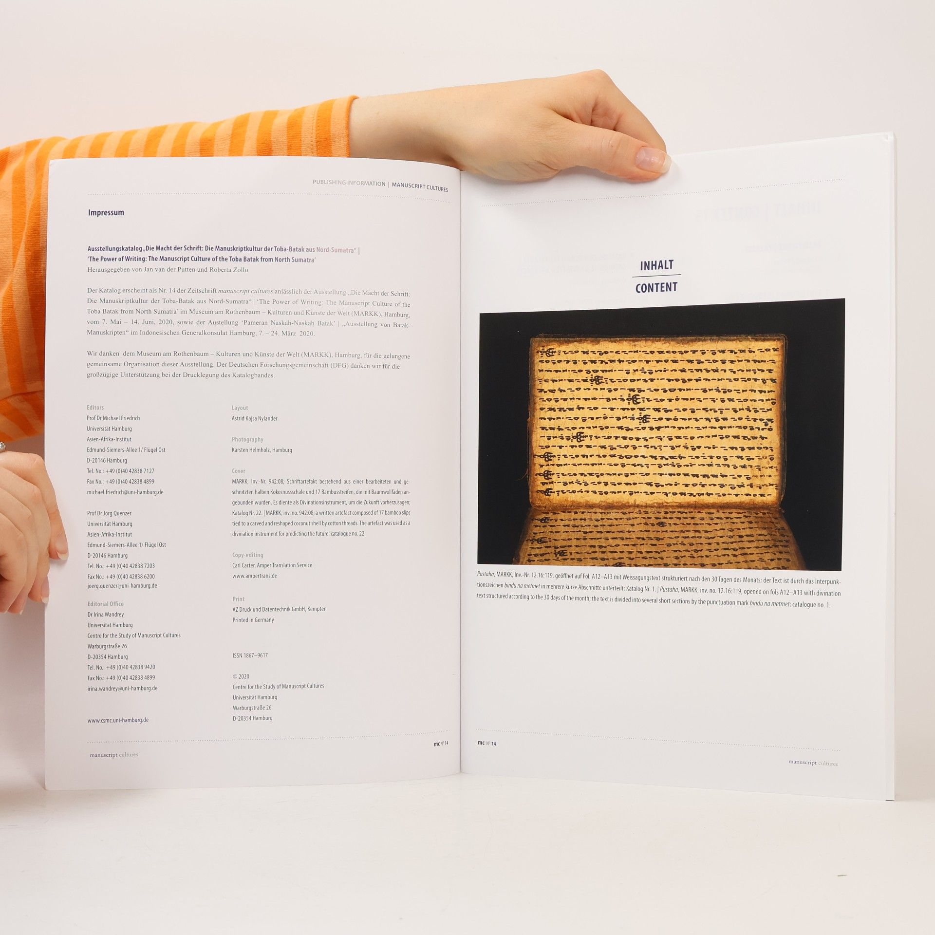 Karsten Helmholz Manuscript cultures