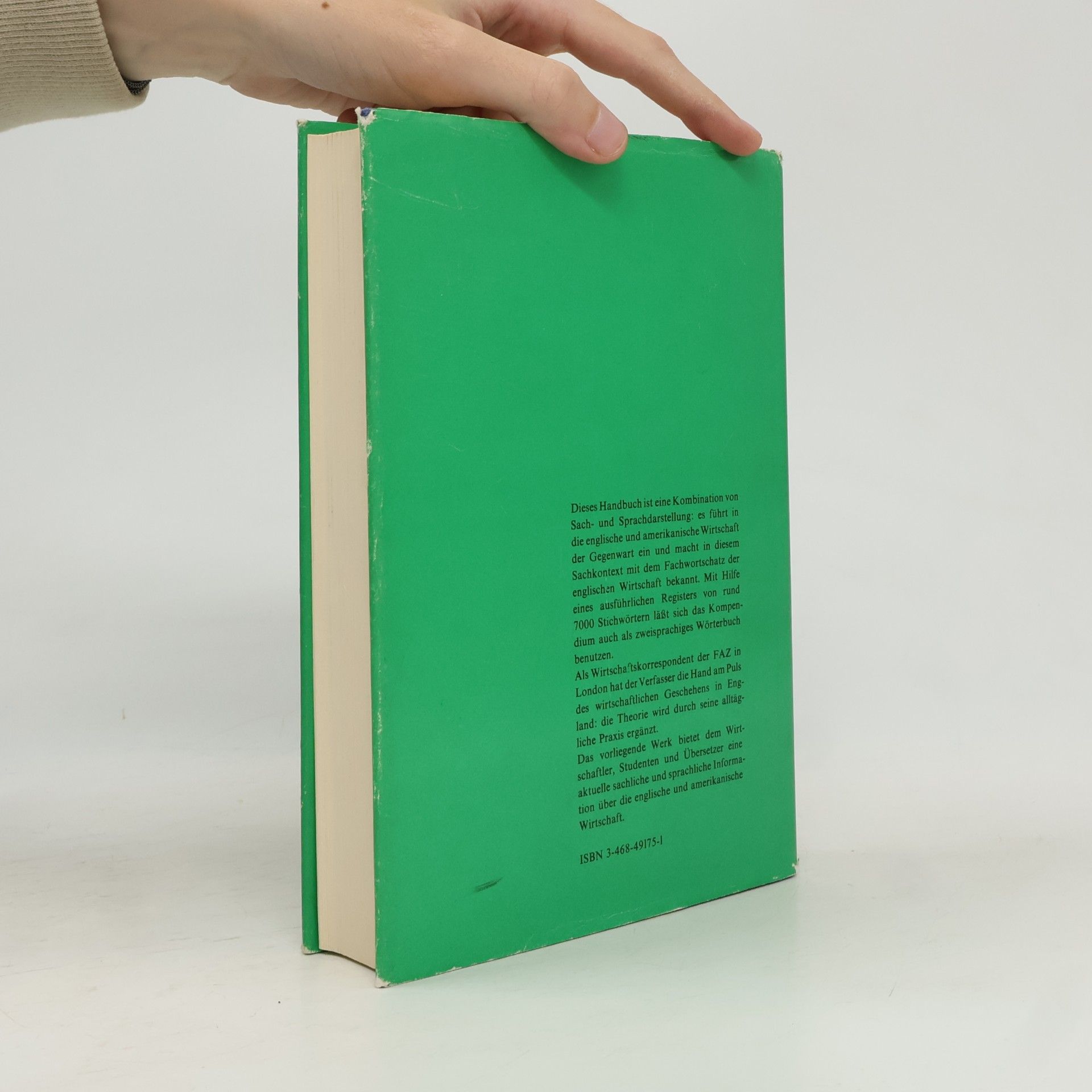 Jochen Rudolph Langenscheidts Handbuch der englischen Wirtschaftssprache