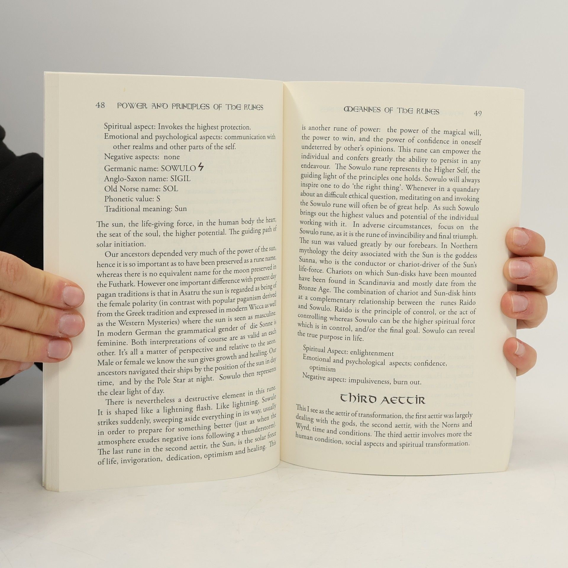 Freya Aswynn Power and Principles of the Runes