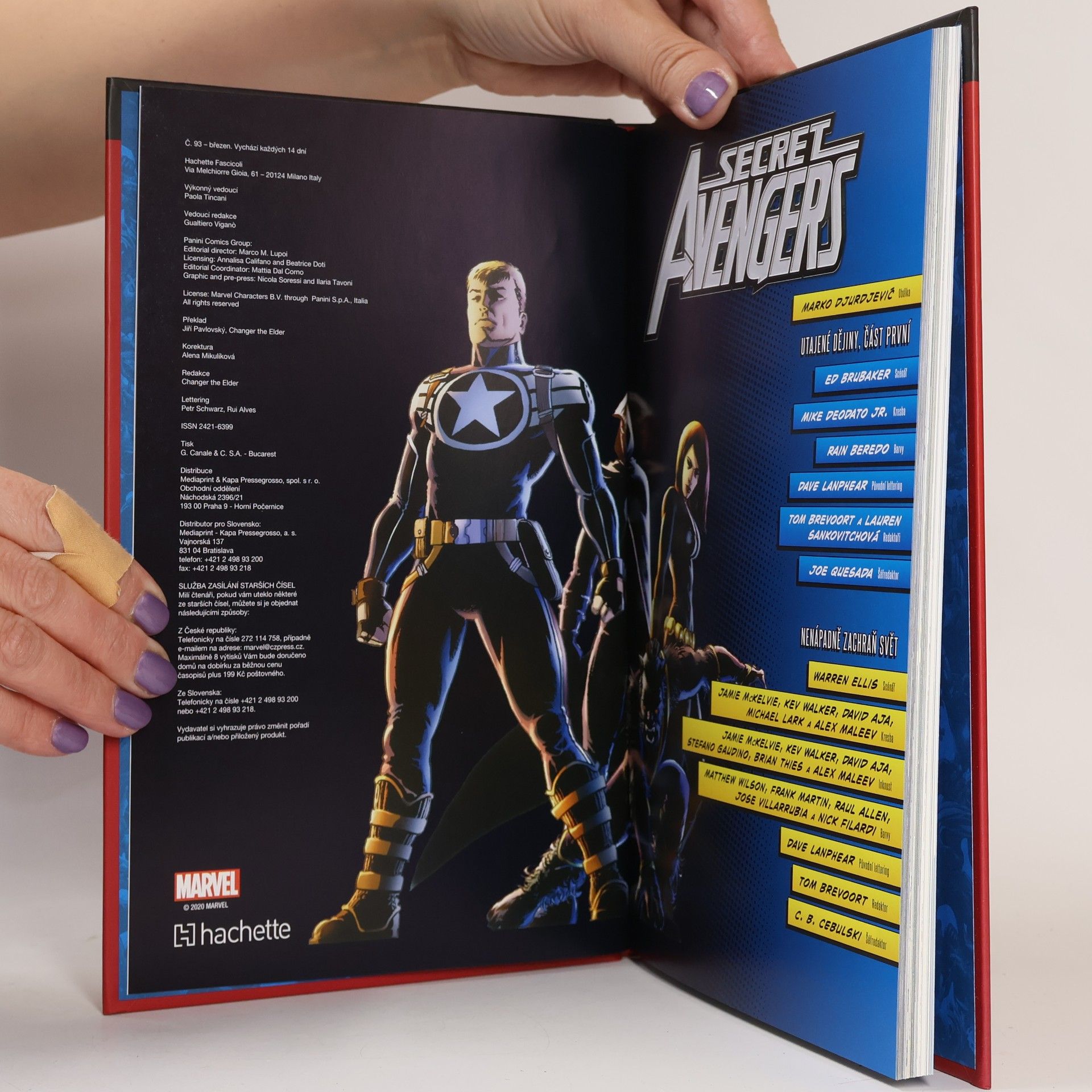Ed Brubaker Nejmocnější hrdinové Marvelu 93. Secret Avengers