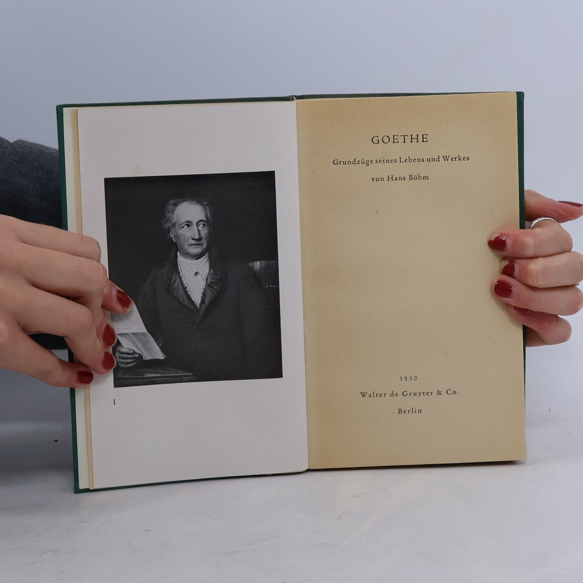 Hans Böhm Goethe