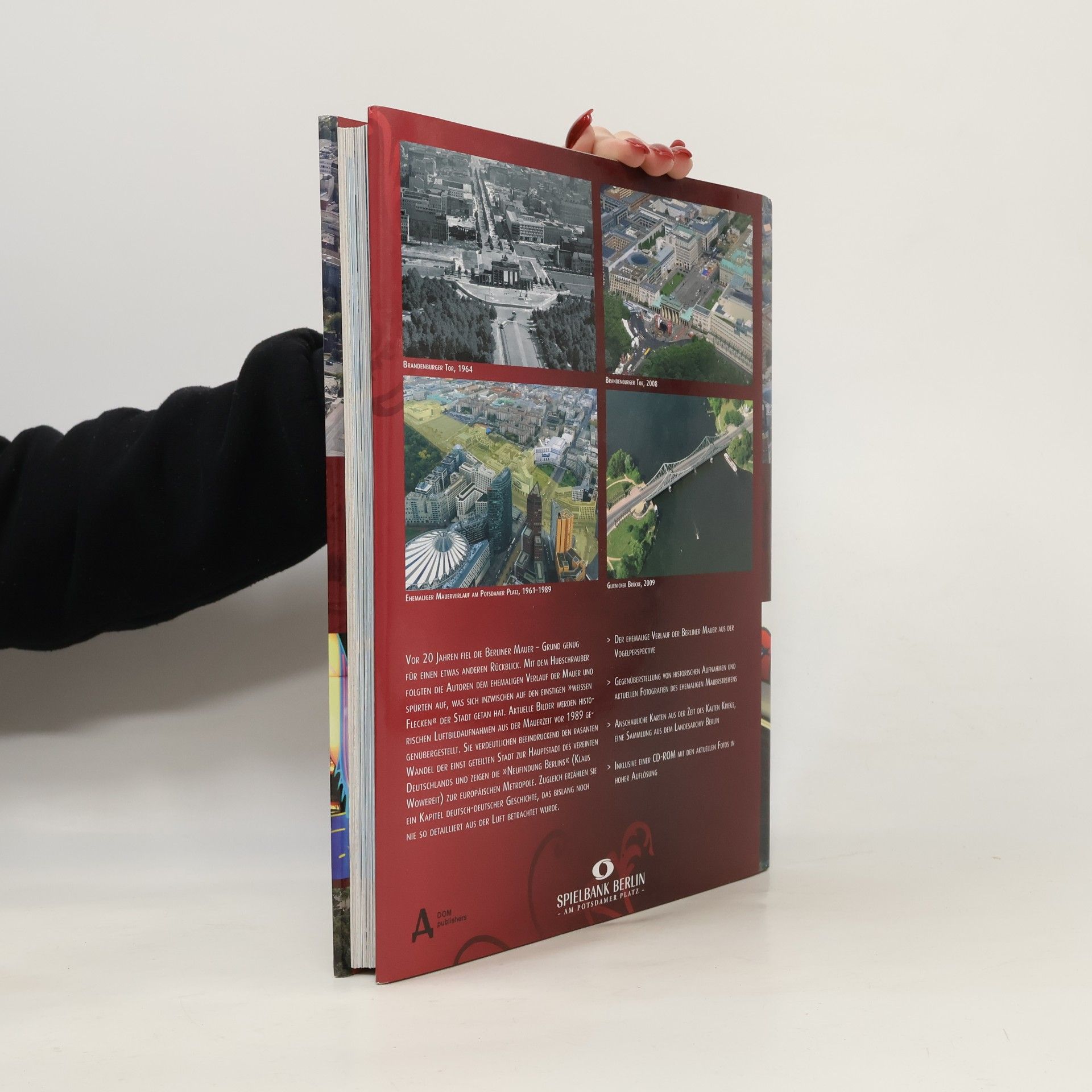 Hans W. Hoffmann Luftbildatlas entlang der Berliner Mauer