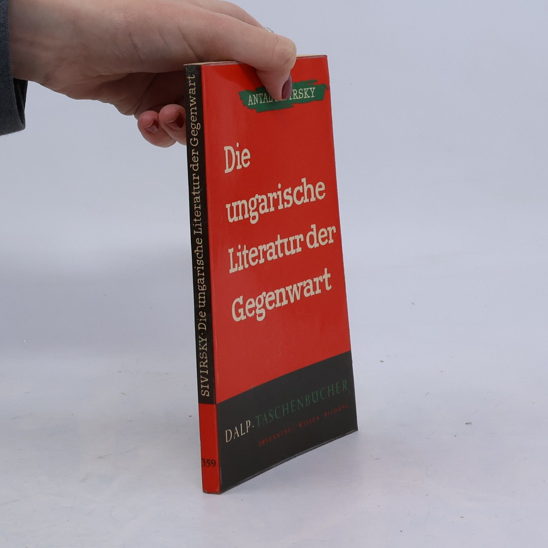 Die ungarische Literatur der Gegenwart