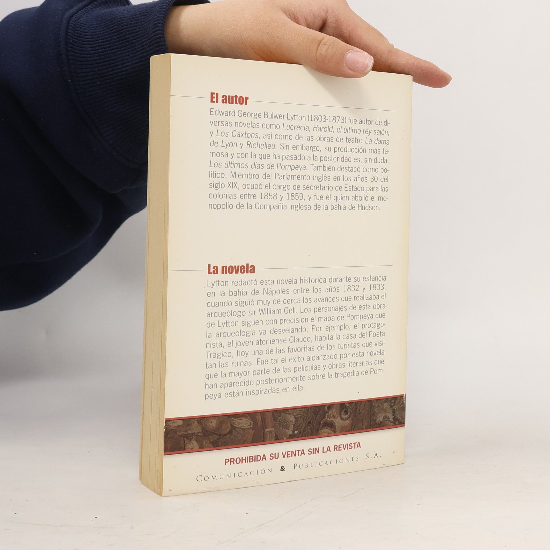 Edward G. Bulwer-Lytton Los últimos días de Pompeya