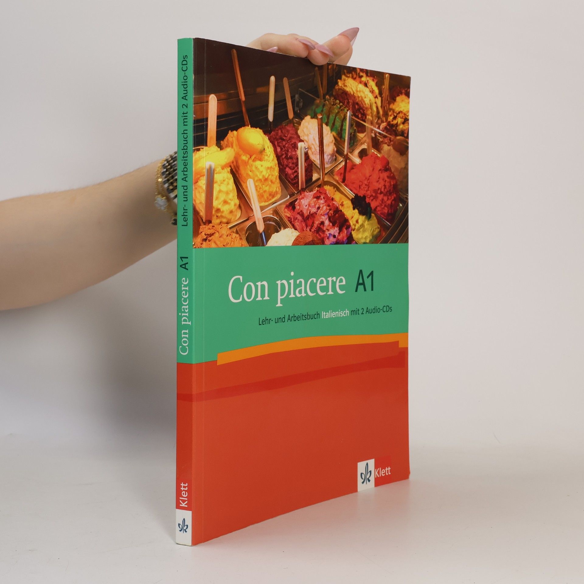 Kolektiv autorů Con piacere / Lehr- und Arbeitsbuch mit 2 Audio-CDs A1