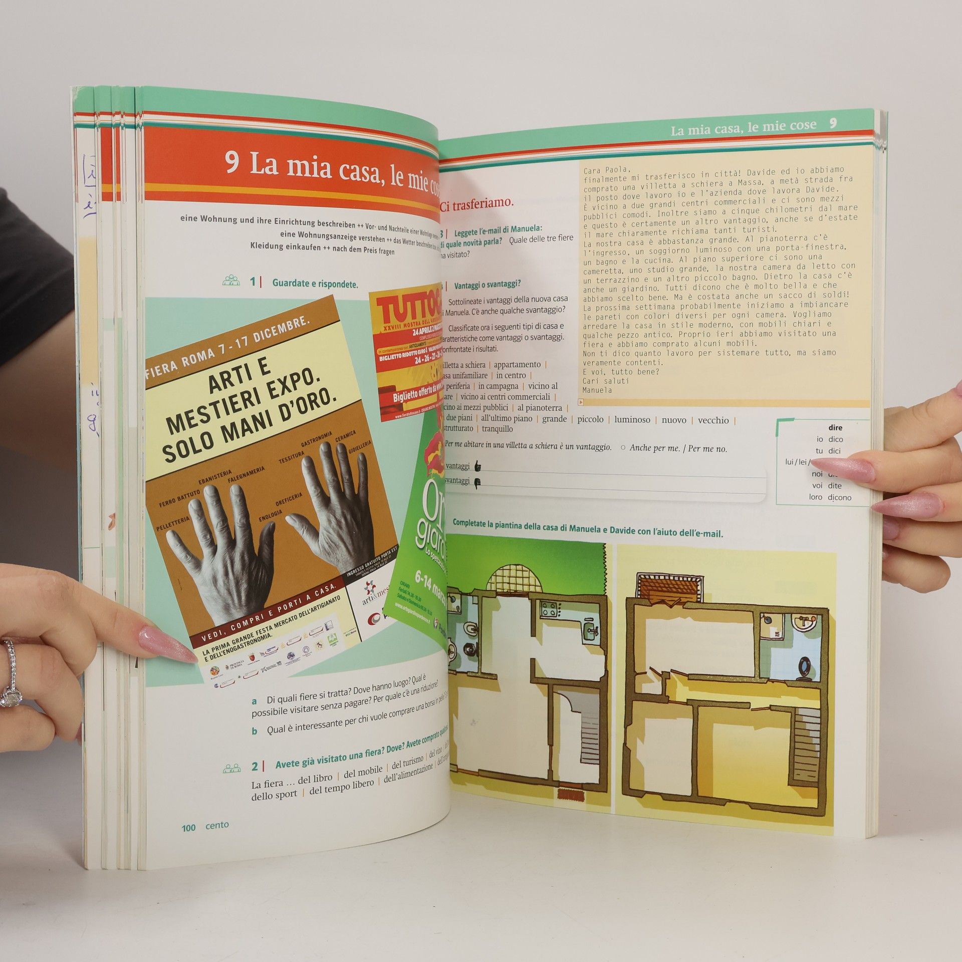 Kolektiv autorů Con piacere / Lehr- und Arbeitsbuch mit 2 Audio-CDs A1