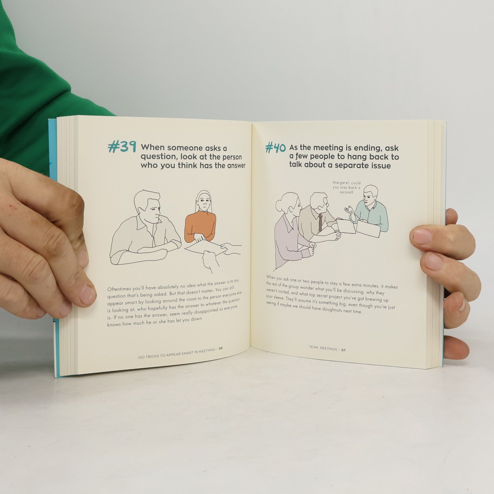 Sarah Cooper 100 tricks to appear smart in meetings