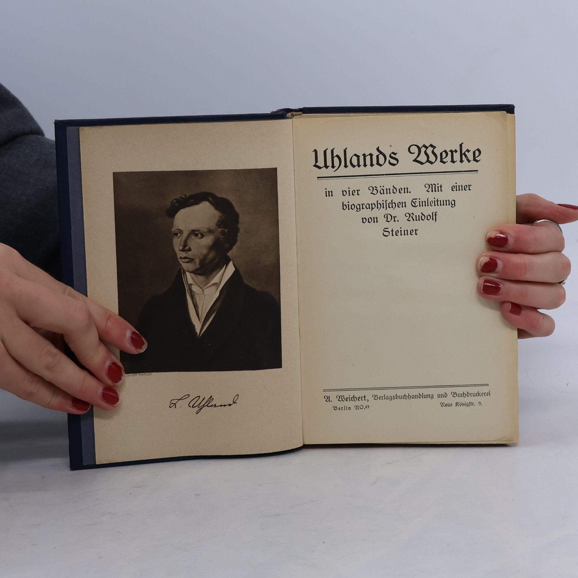 Ludwig Uhland Ludwig Uhlands Werke