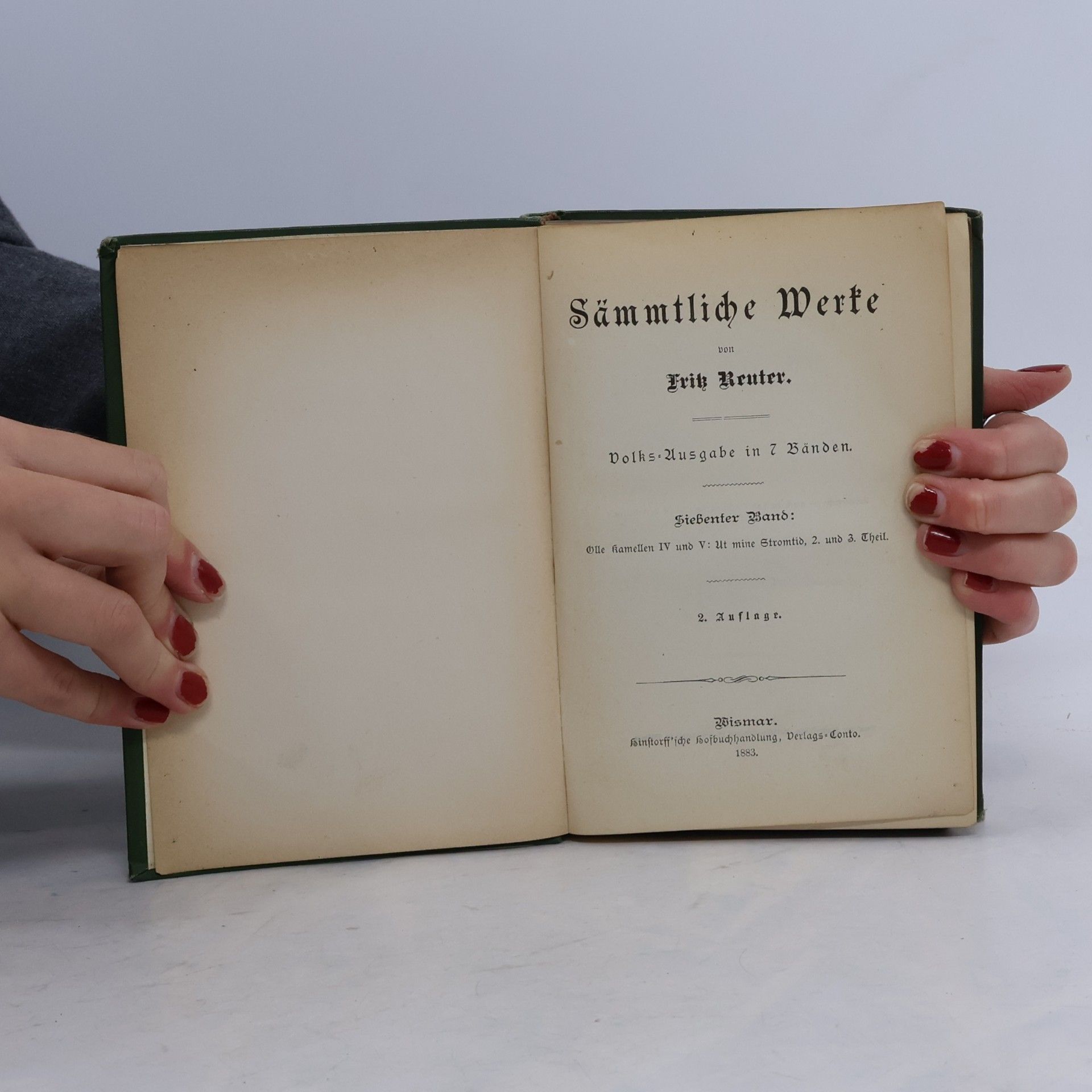 Fritz Reuter Sämmtliche Werke 7