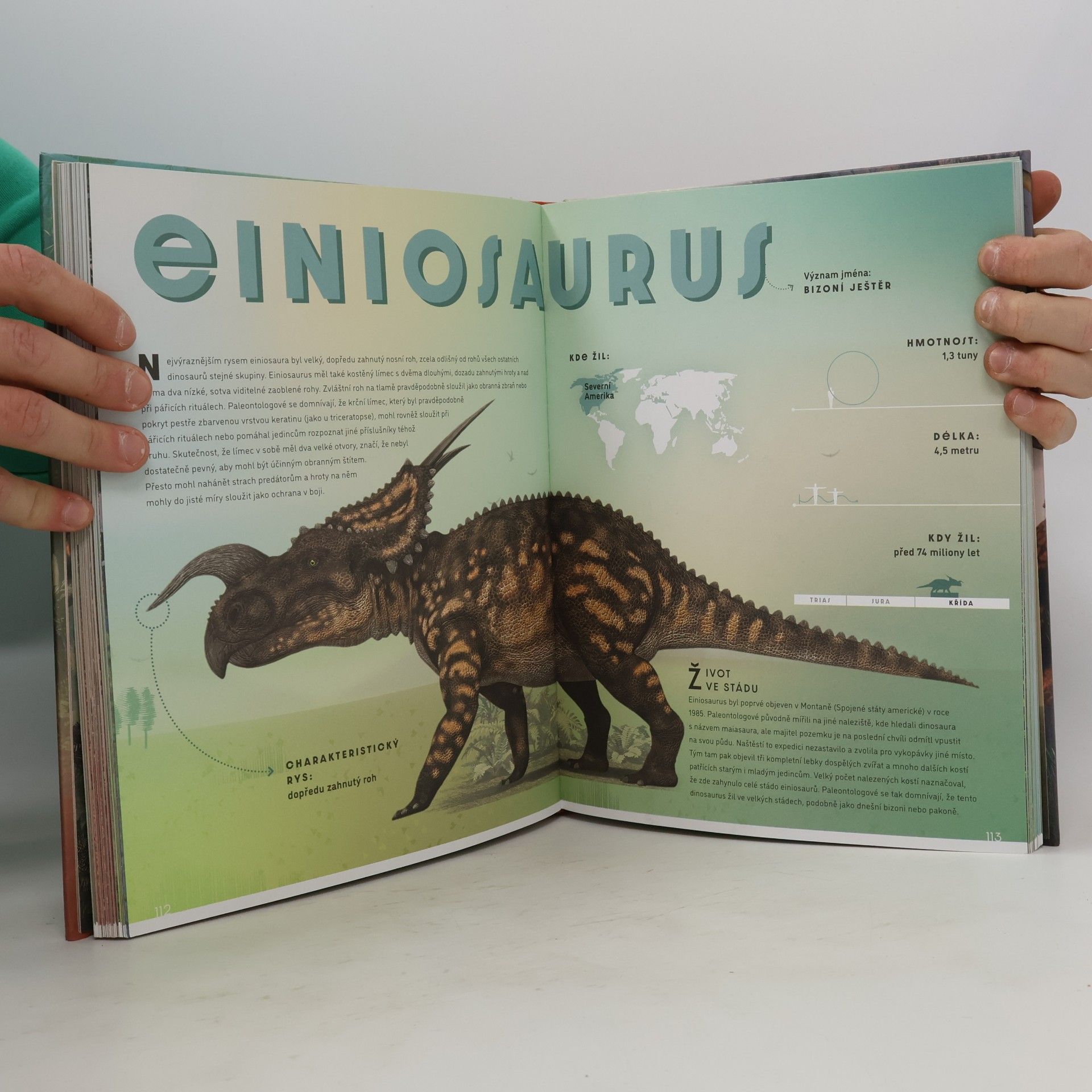 Cristina M. Banfi Velký obrazový průvodce SVĚTEM DINOSAURŮ