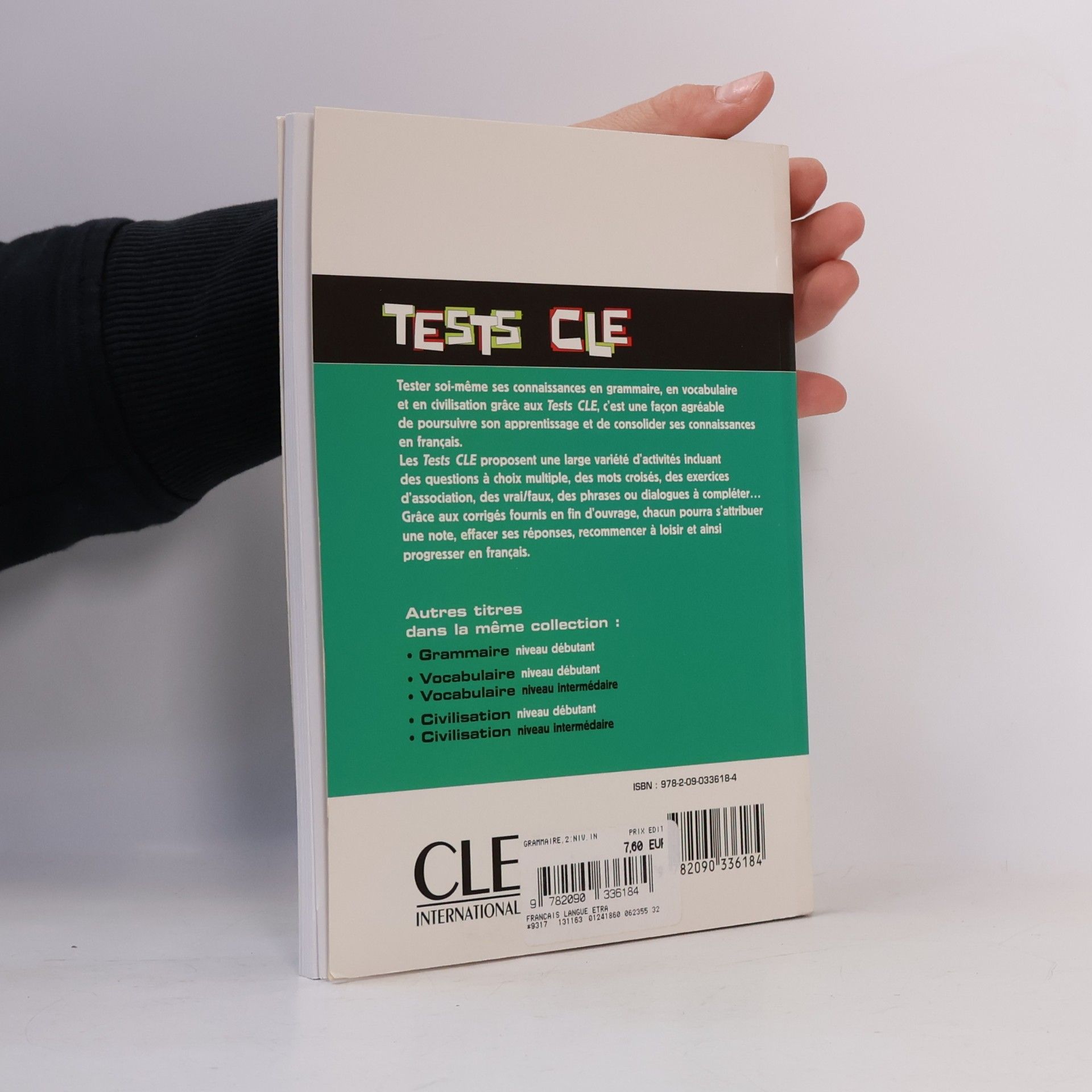 Giovanna Tempesta Tests CLE. Niveau intermédiaire. Grammaire