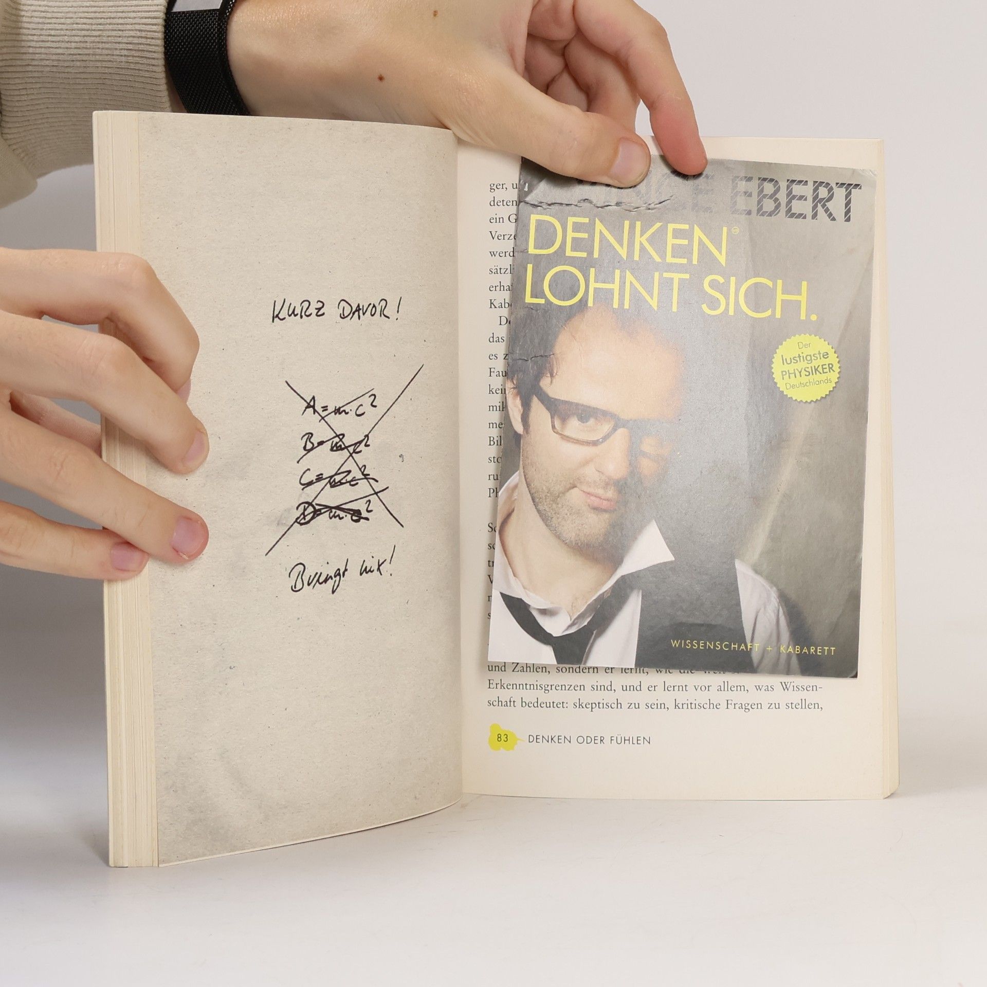 Vince Ebert Denken Sie selbst!