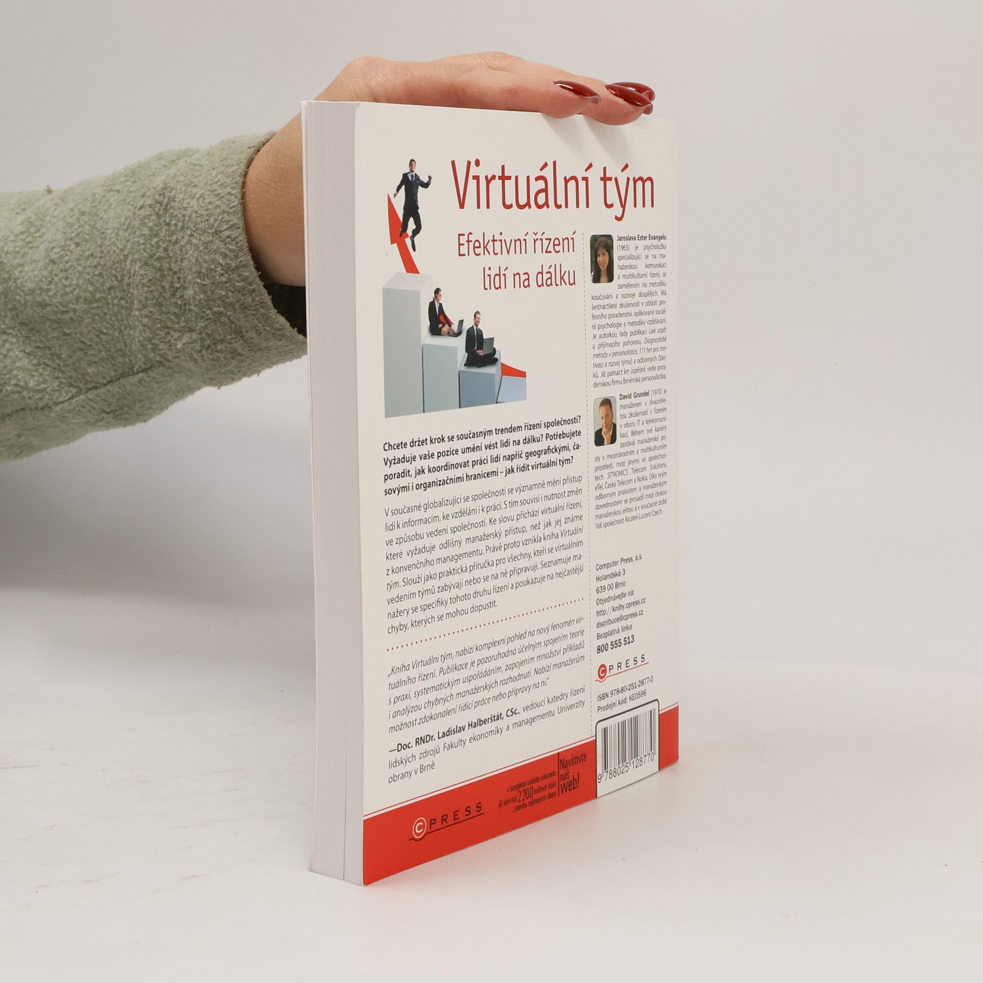 Jaroslava Ester Evangelu Virtuální tým : efektivní řízení týmu na dálku