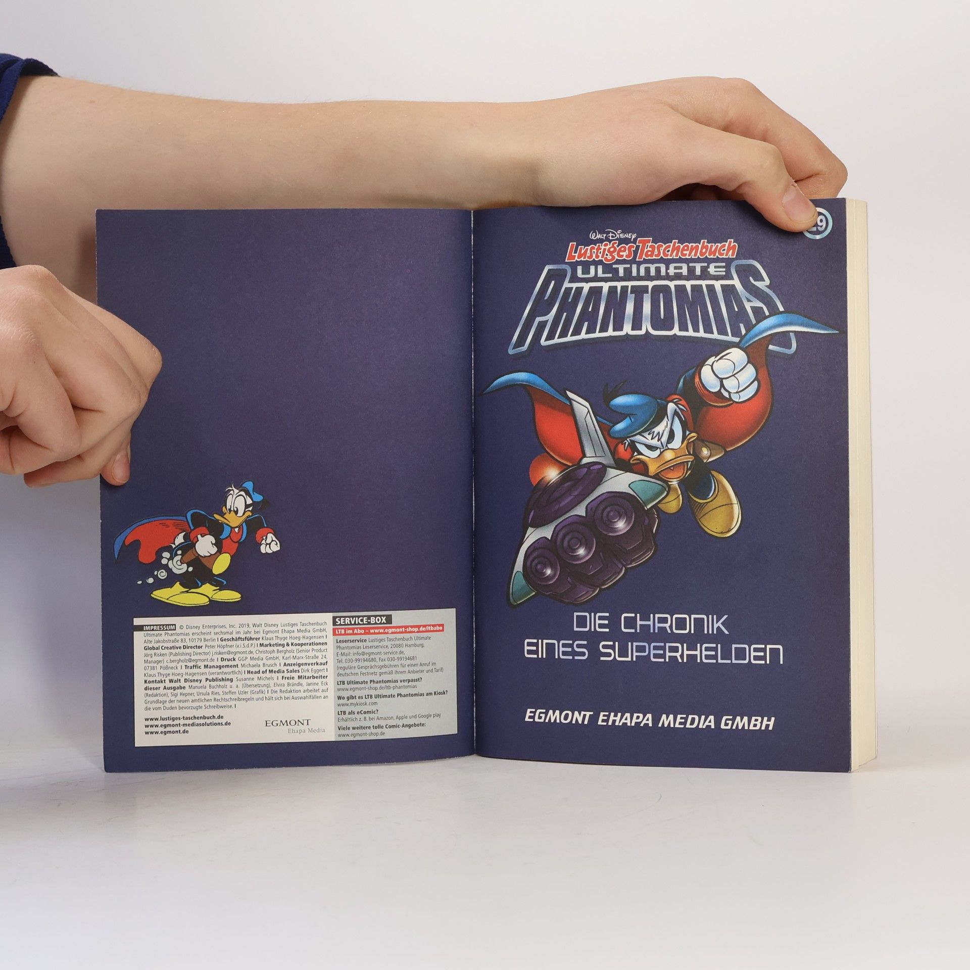 Walt Disney Lustiges Taschenbuch Ultimate Phantomias 29