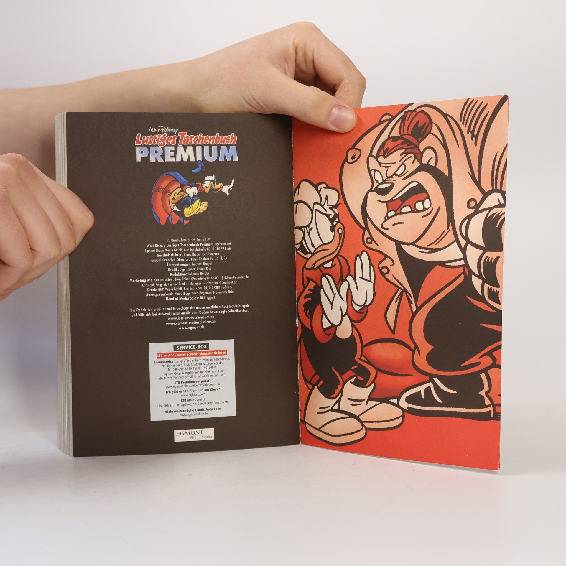 Walt Disney Lustiges Taschenbuch Premium 23. Der neue Phantomias jagt durch die Zeit