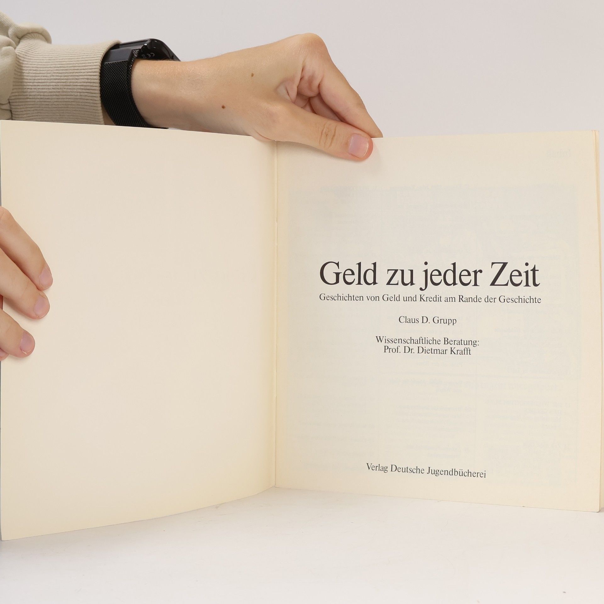 Claus D. Grupp Geld zu jeder Zeit