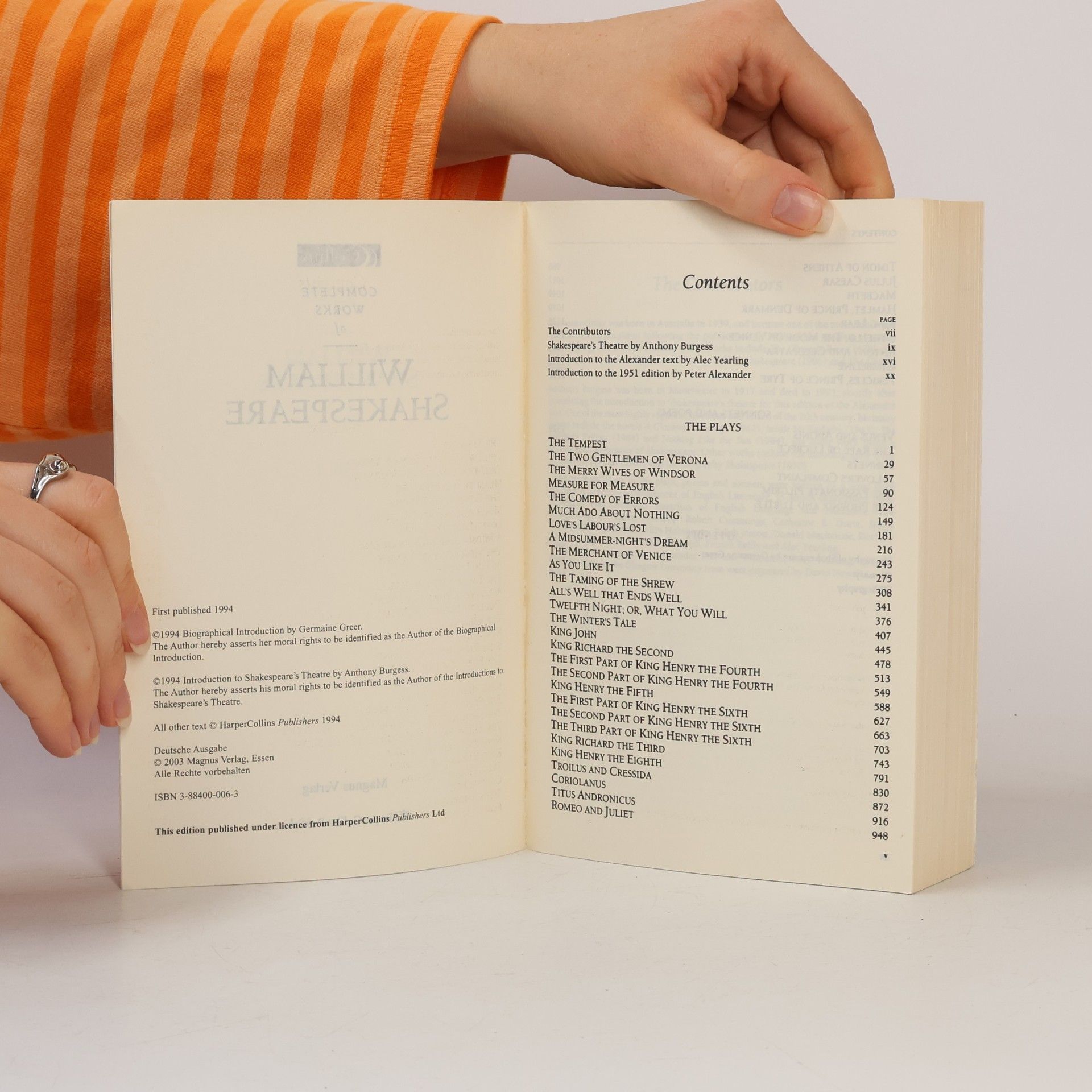 William Shakespeare Complete Works of William Shakespeare