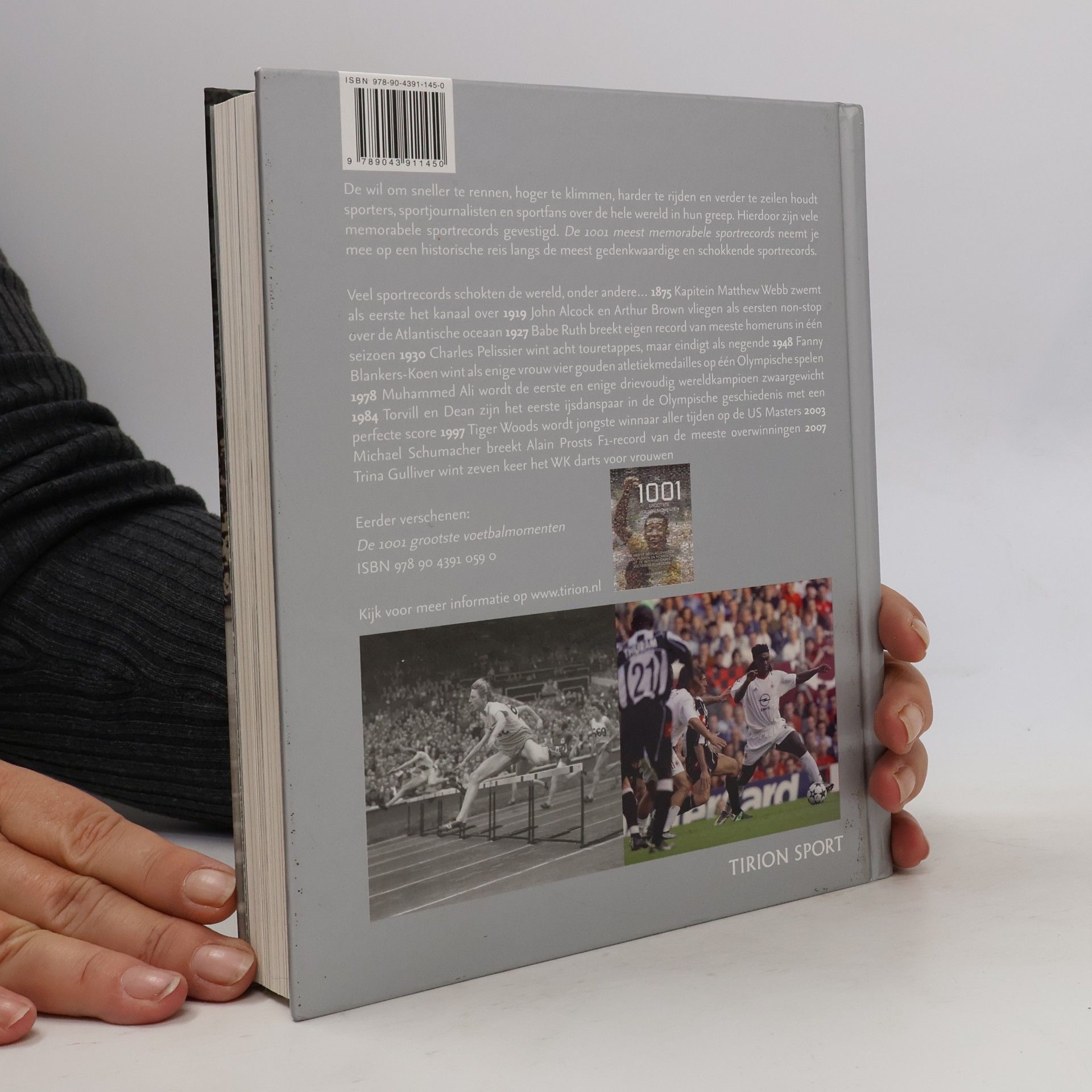 Chris Hawkes Tirion sport: De 1001 meest memorabele sportrecords - druk 1